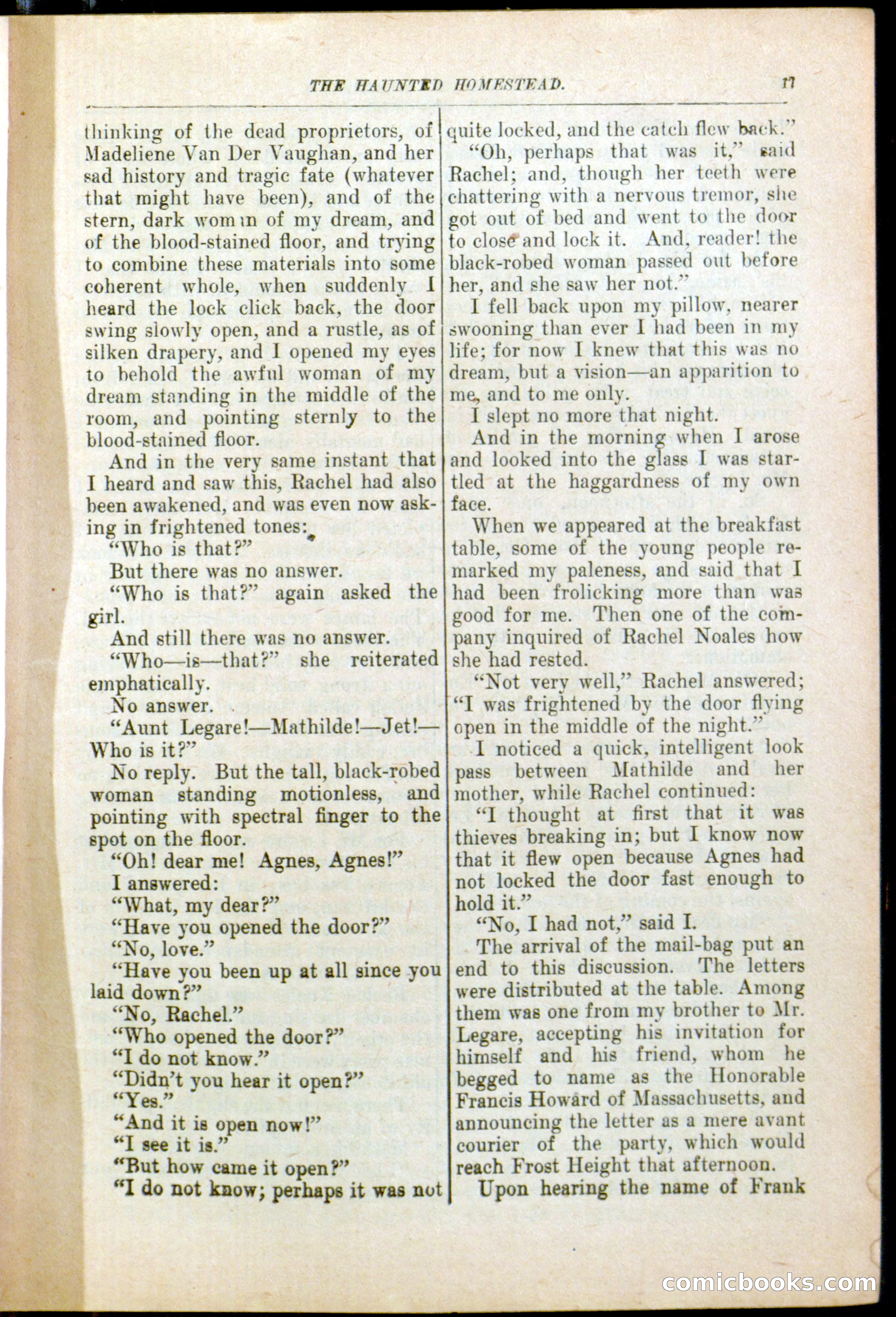 The Arm Chair Library No. 79: The Haunted Homestead — page 19 of 64