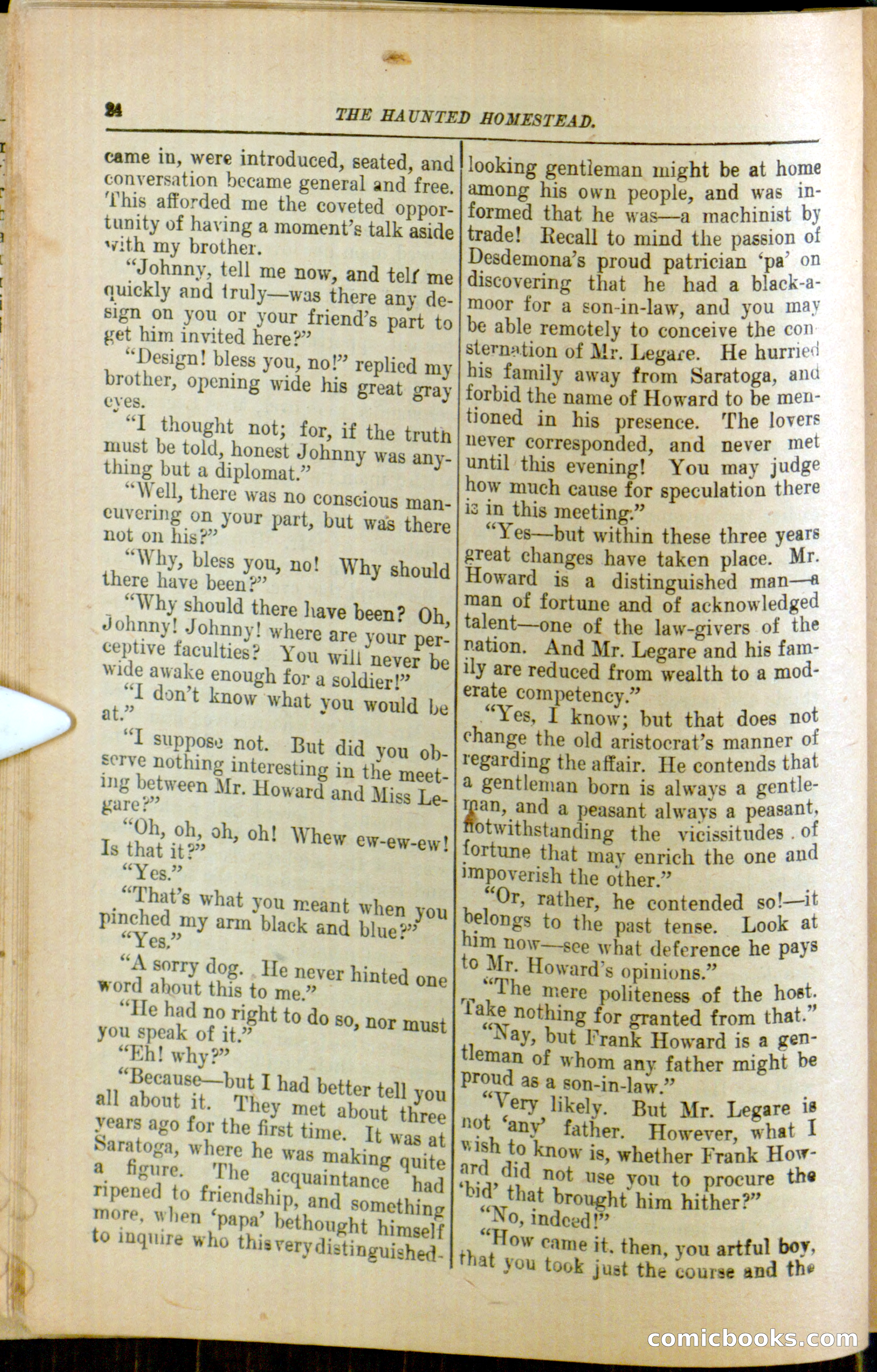 The Arm Chair Library No. 79: The Haunted Homestead — page 26 of 64