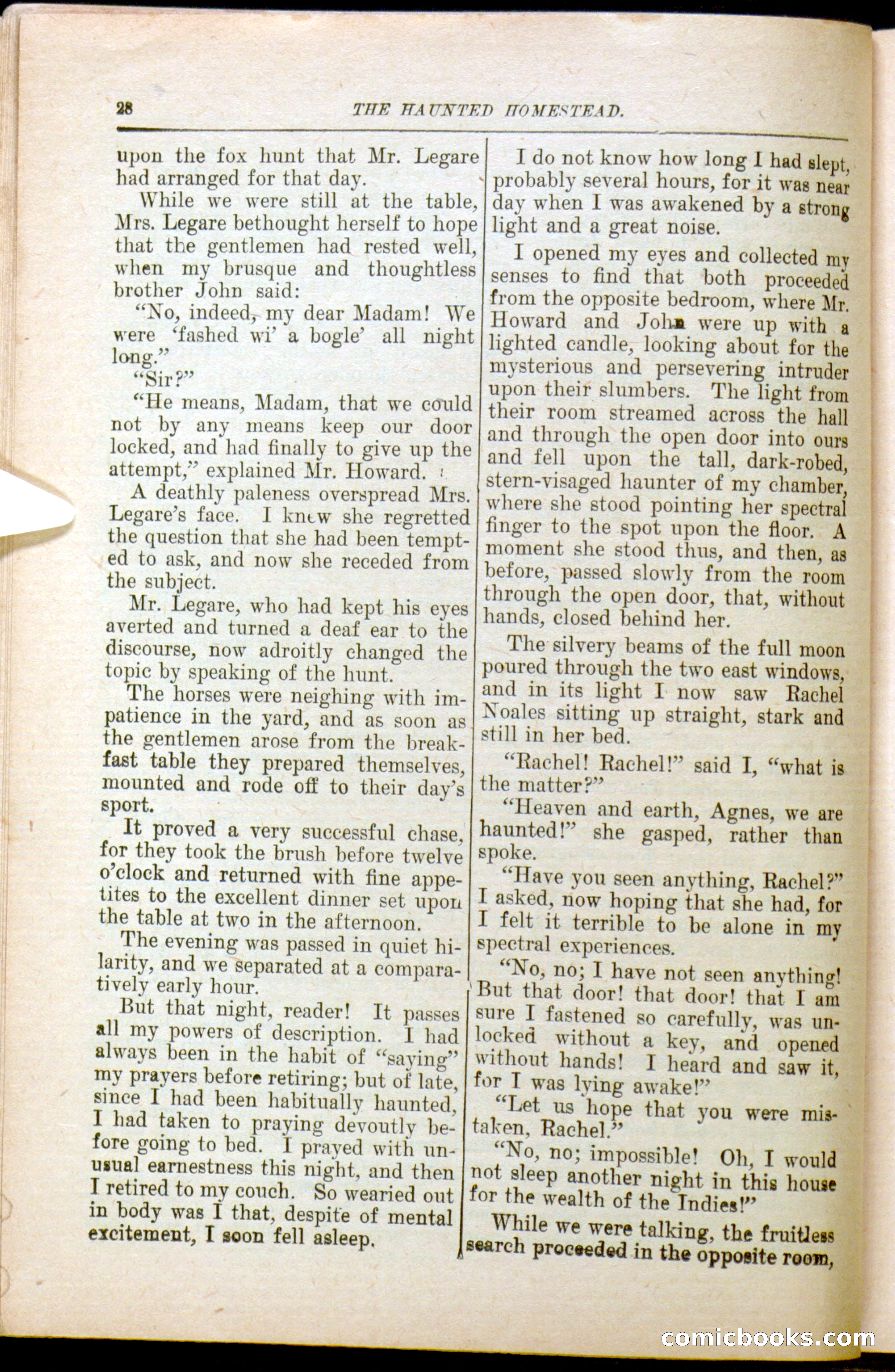 The Arm Chair Library No. 79: The Haunted Homestead — page 30 of 64