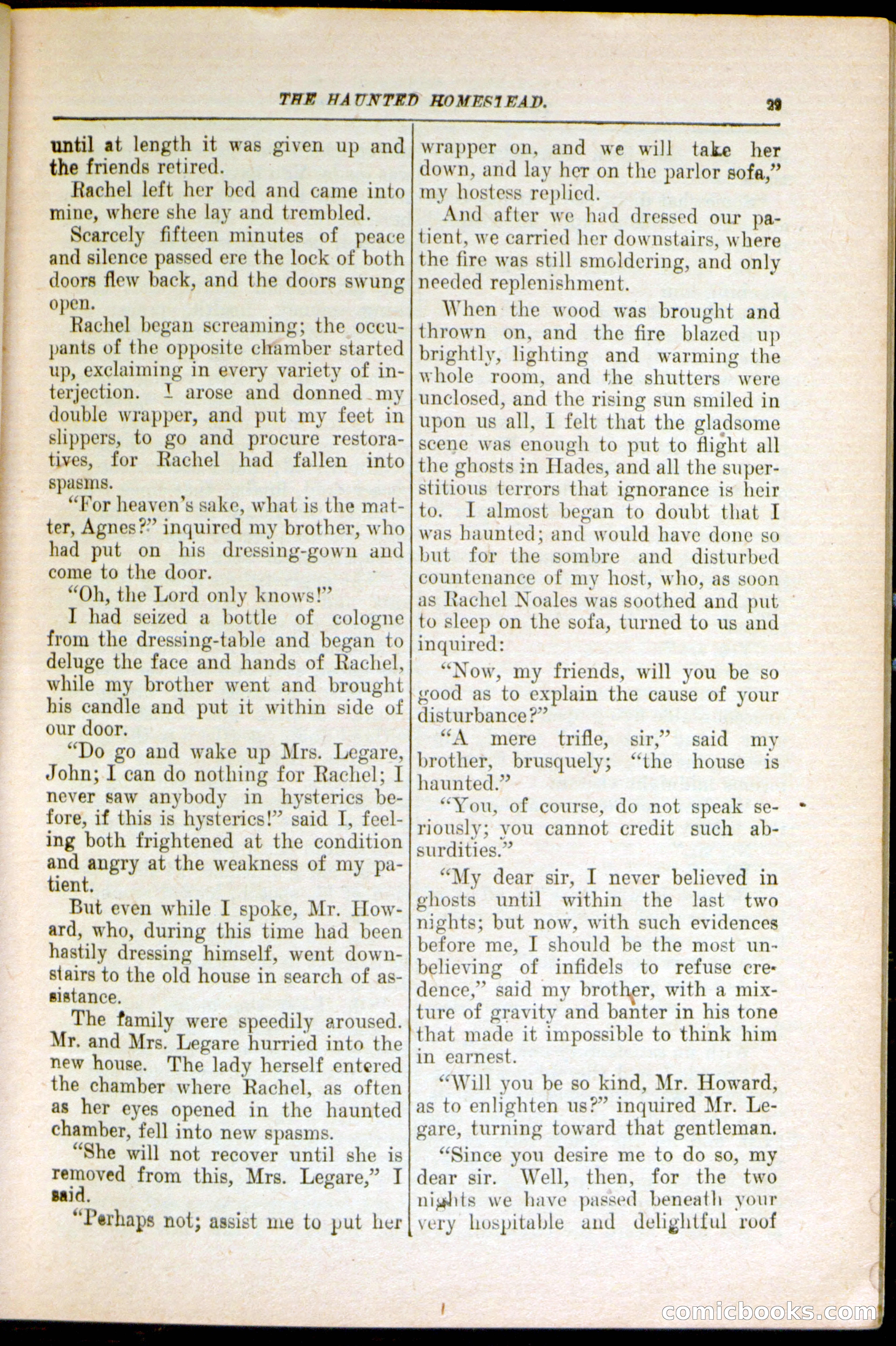 The Arm Chair Library No. 79: The Haunted Homestead — page 31 of 64