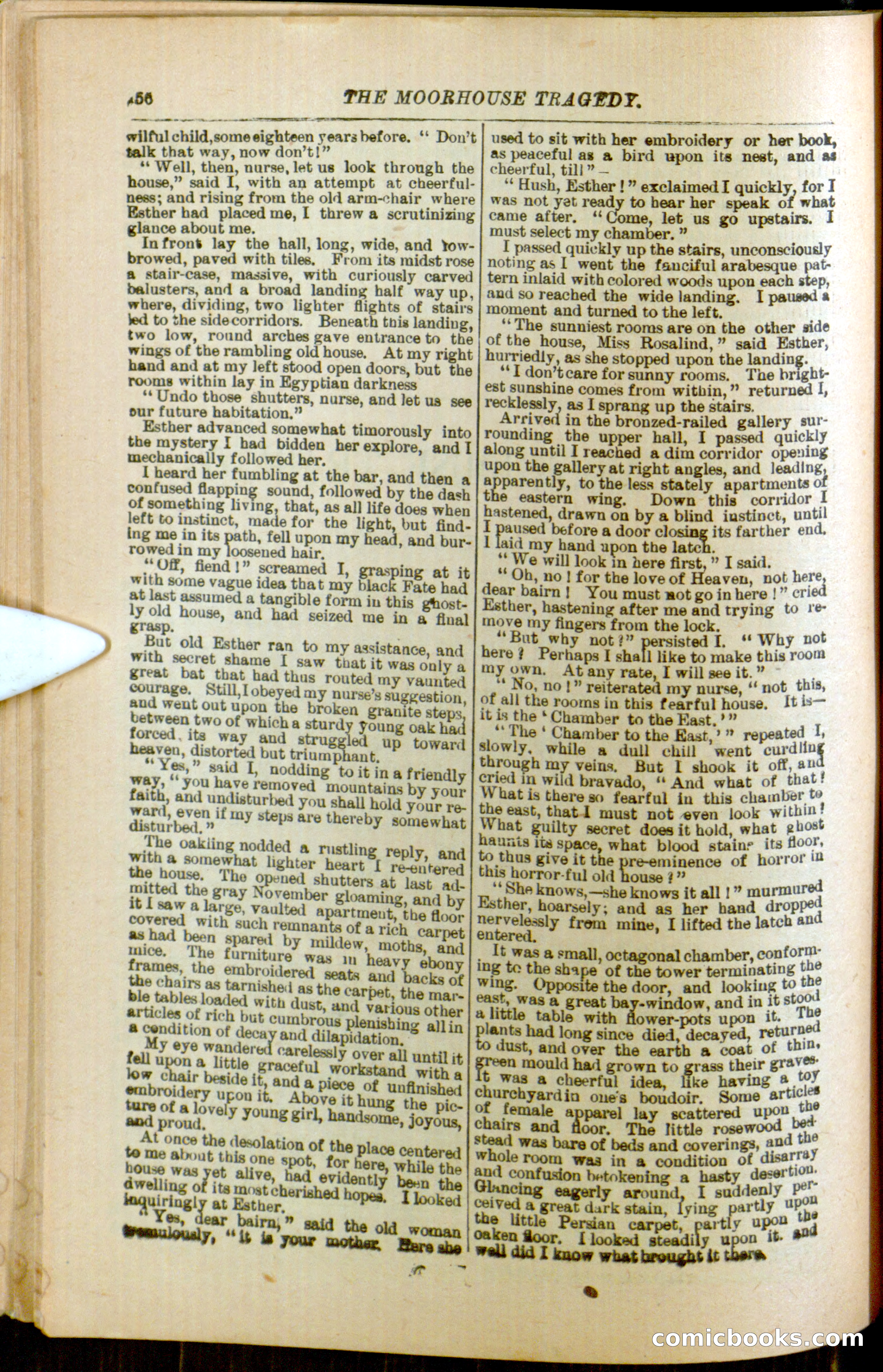 The Arm Chair Library No. 79: The Haunted Homestead — page 50 of 64