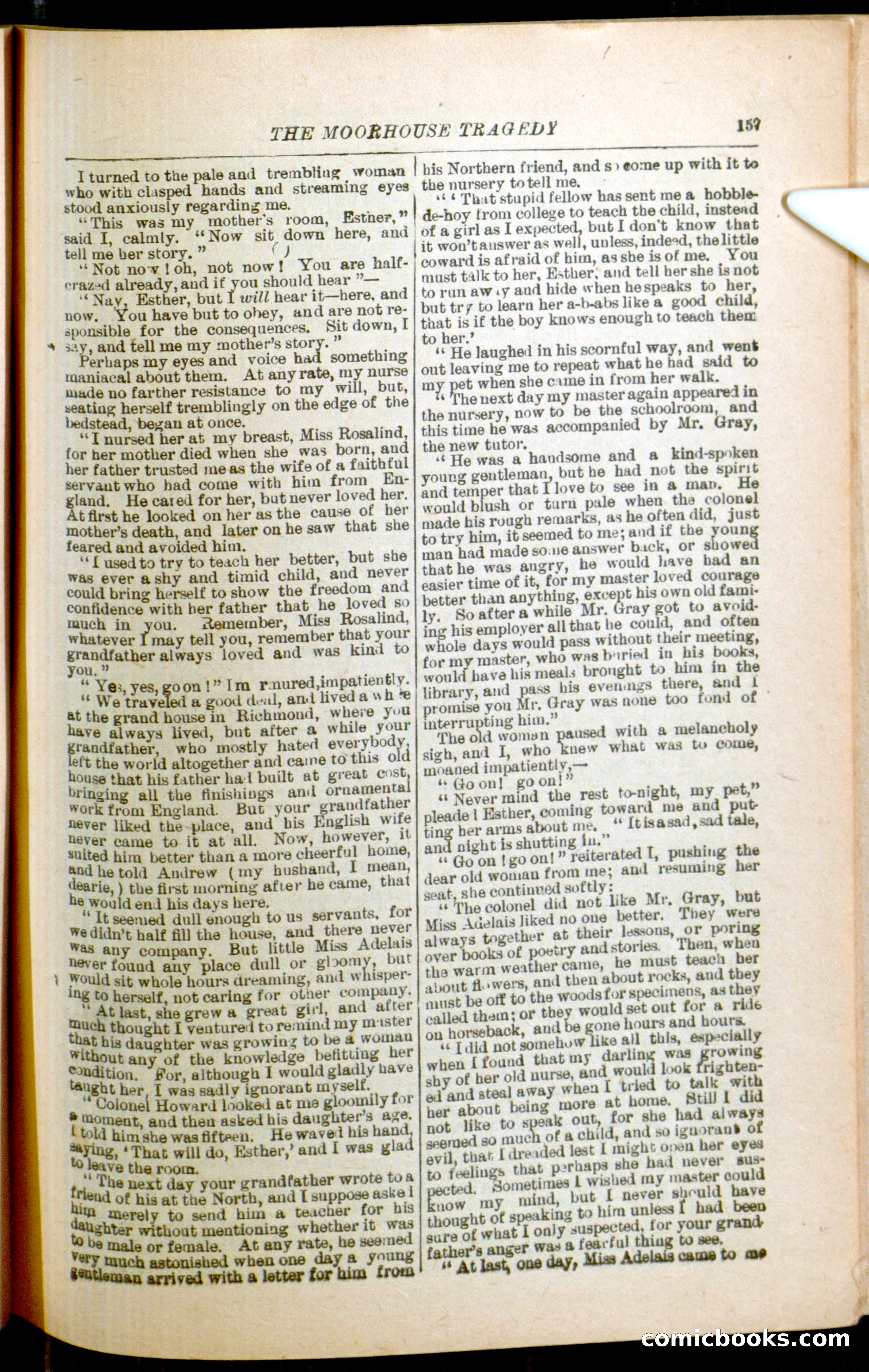 The Arm Chair Library No. 79: The Haunted Homestead — page 51 of 64