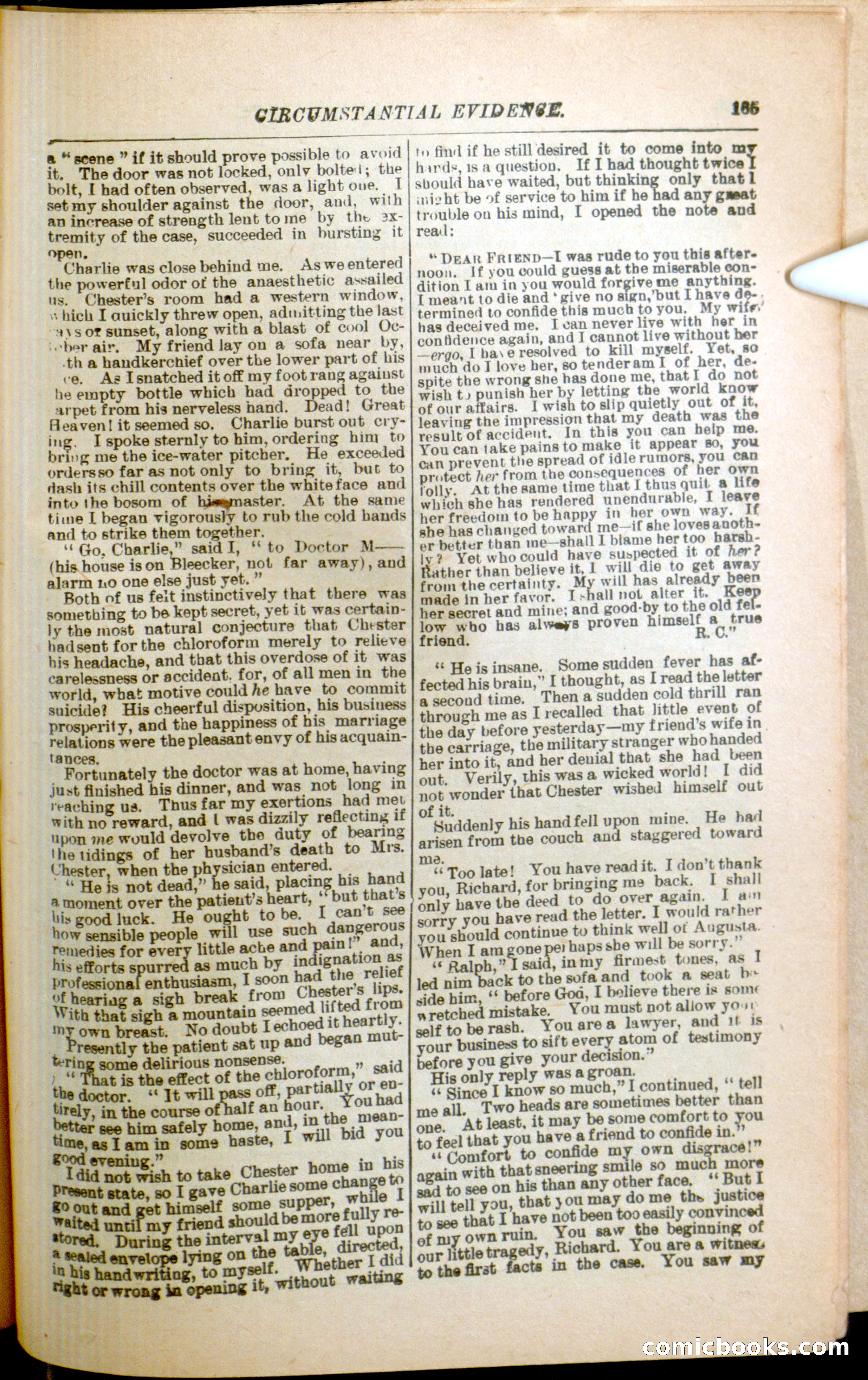 The Arm Chair Library No. 79: The Haunted Homestead — page 59 of 64