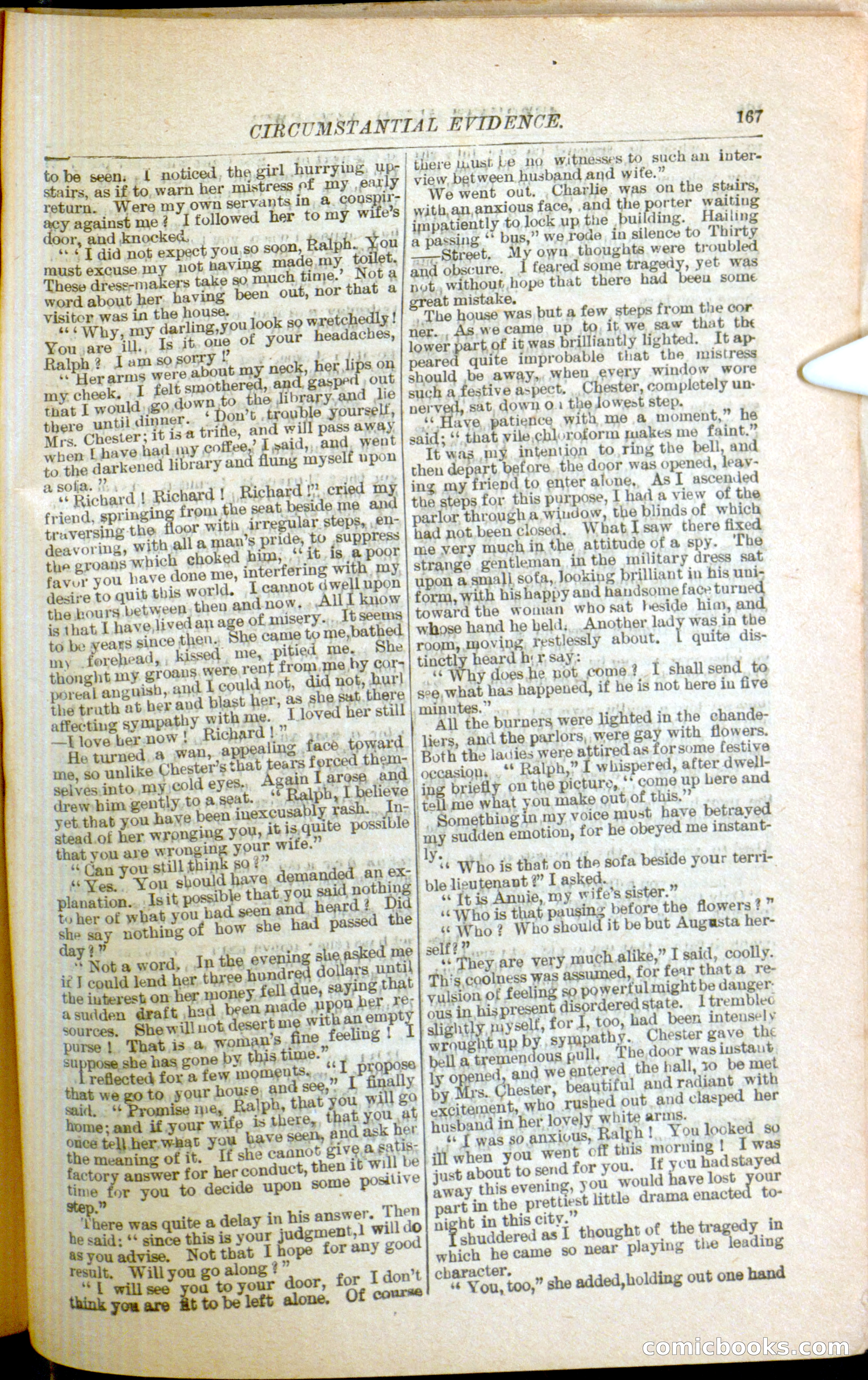 The Arm Chair Library No. 79: The Haunted Homestead — page 61 of 64