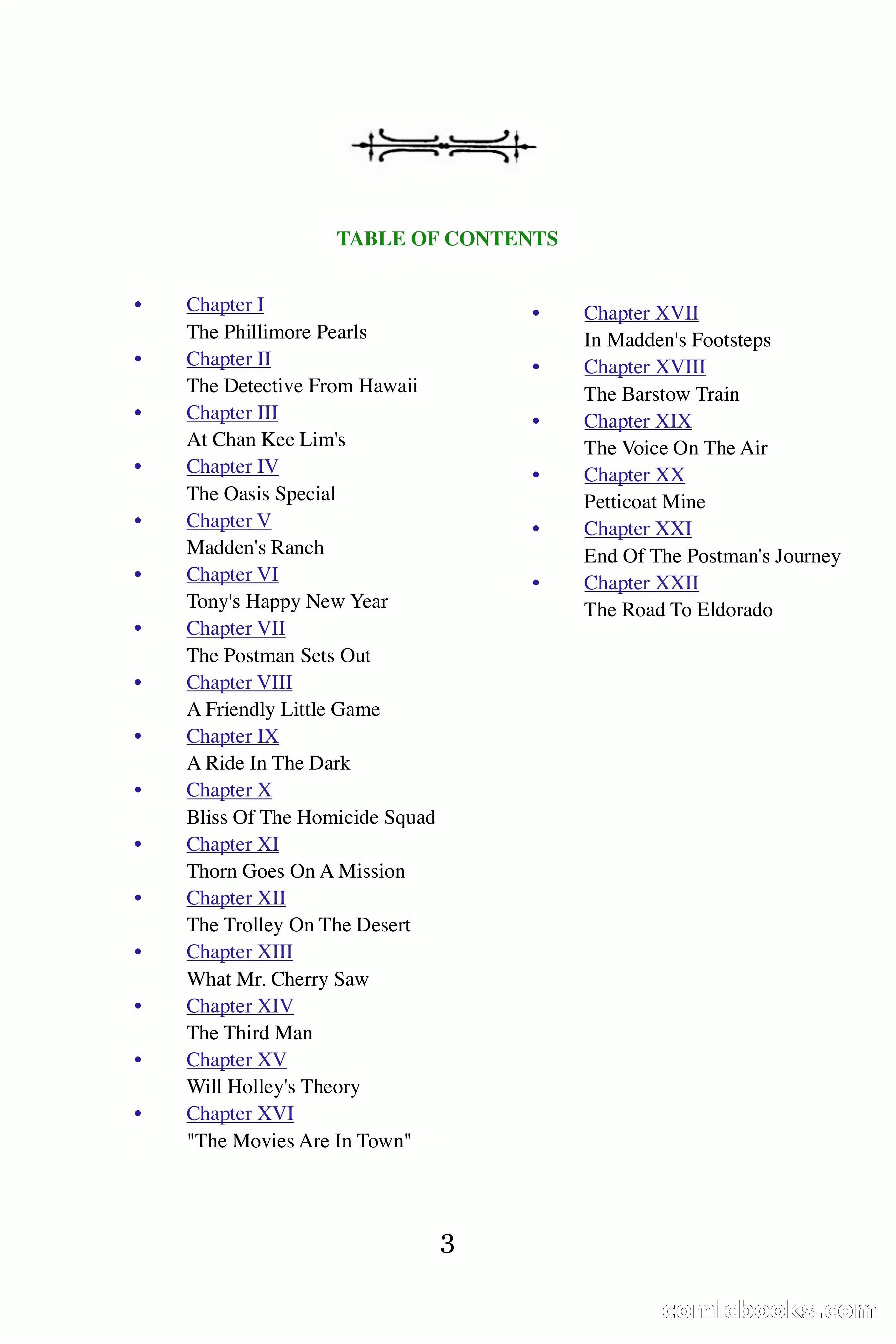 The Chinese Parrot (Charlie Chan Detective Series) — page 3 of 392