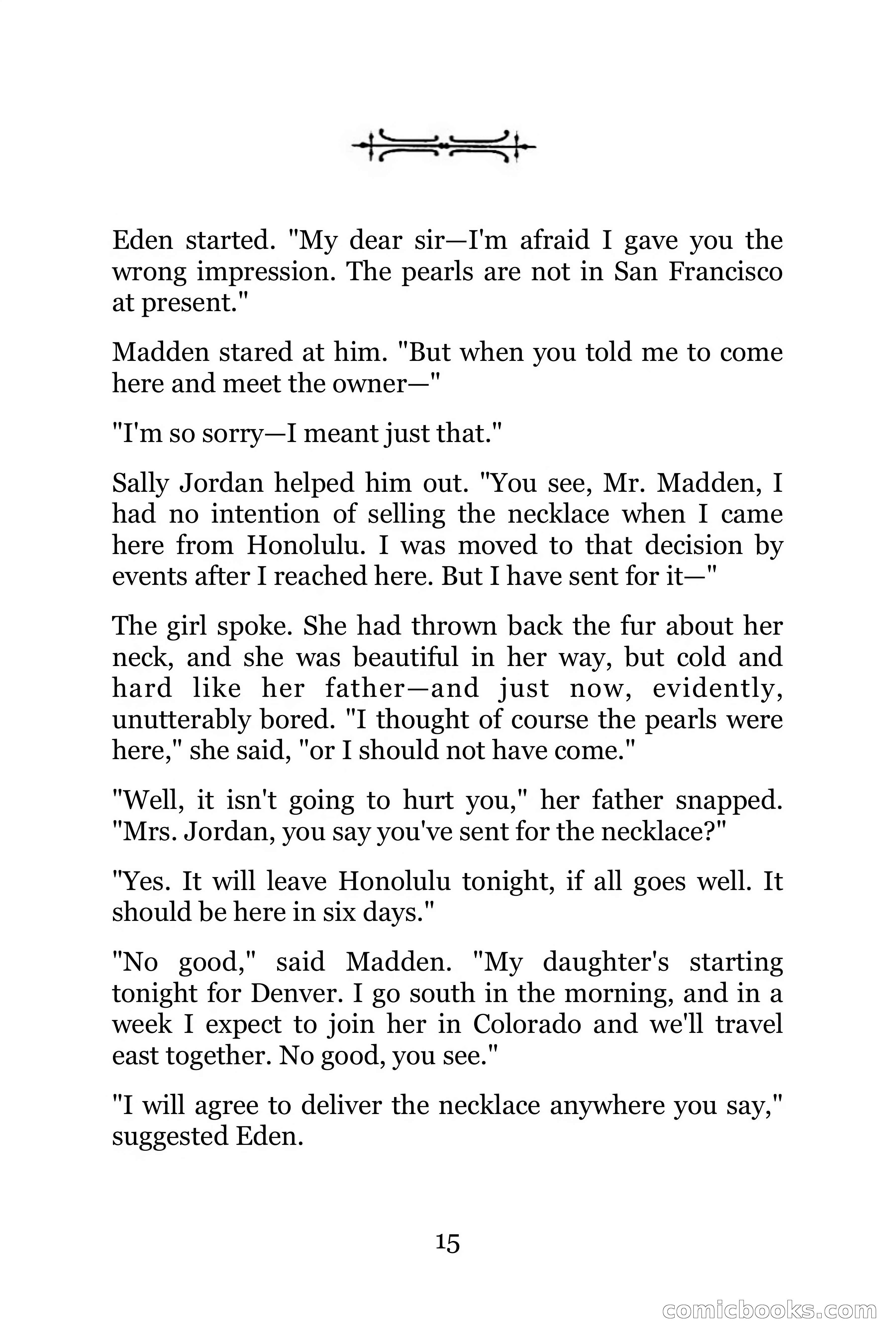 The Chinese Parrot (Charlie Chan Detective Series) — page 15 of 392