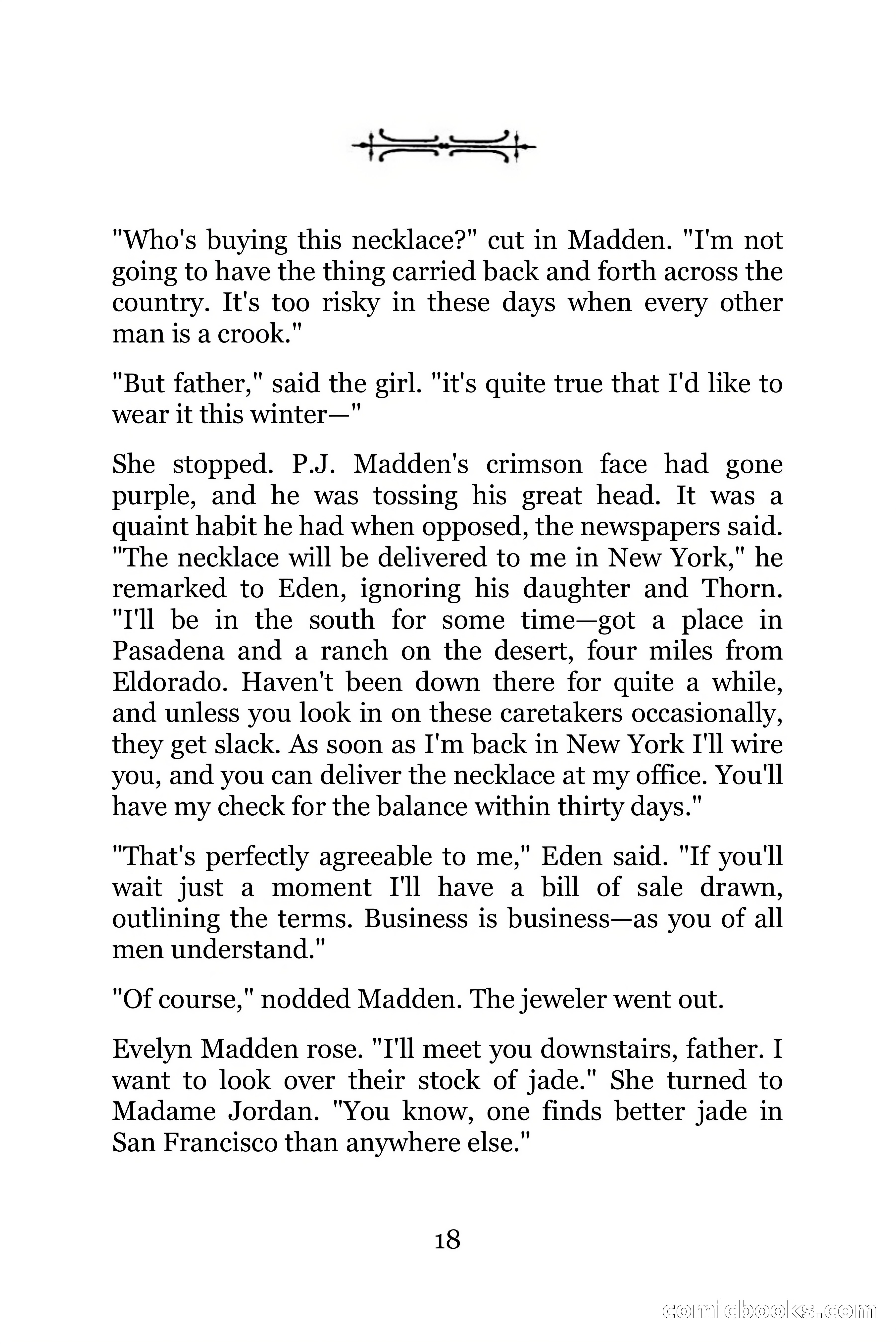 The Chinese Parrot (Charlie Chan Detective Series) — page 18 of 392