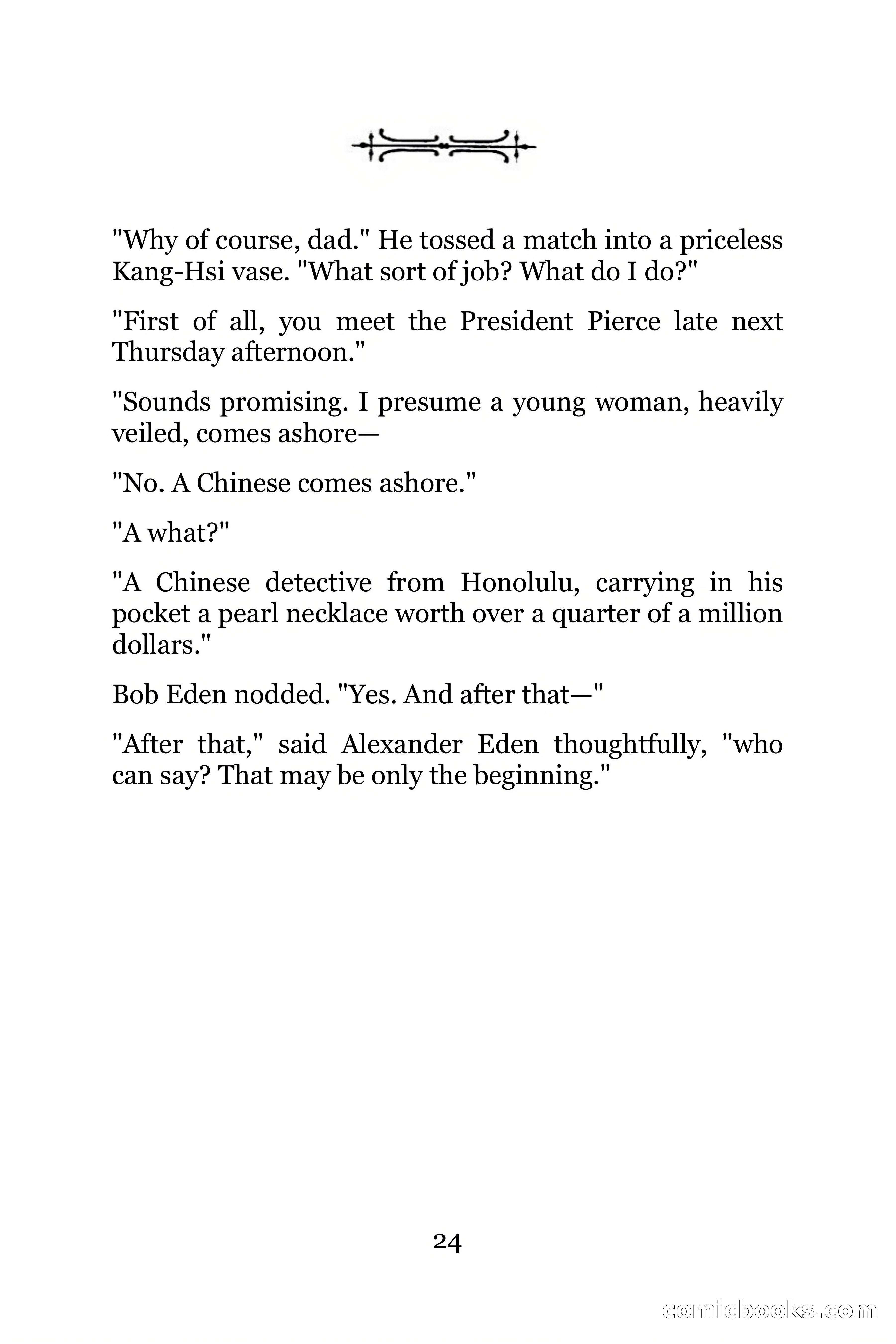 The Chinese Parrot (Charlie Chan Detective Series) — page 24 of 392