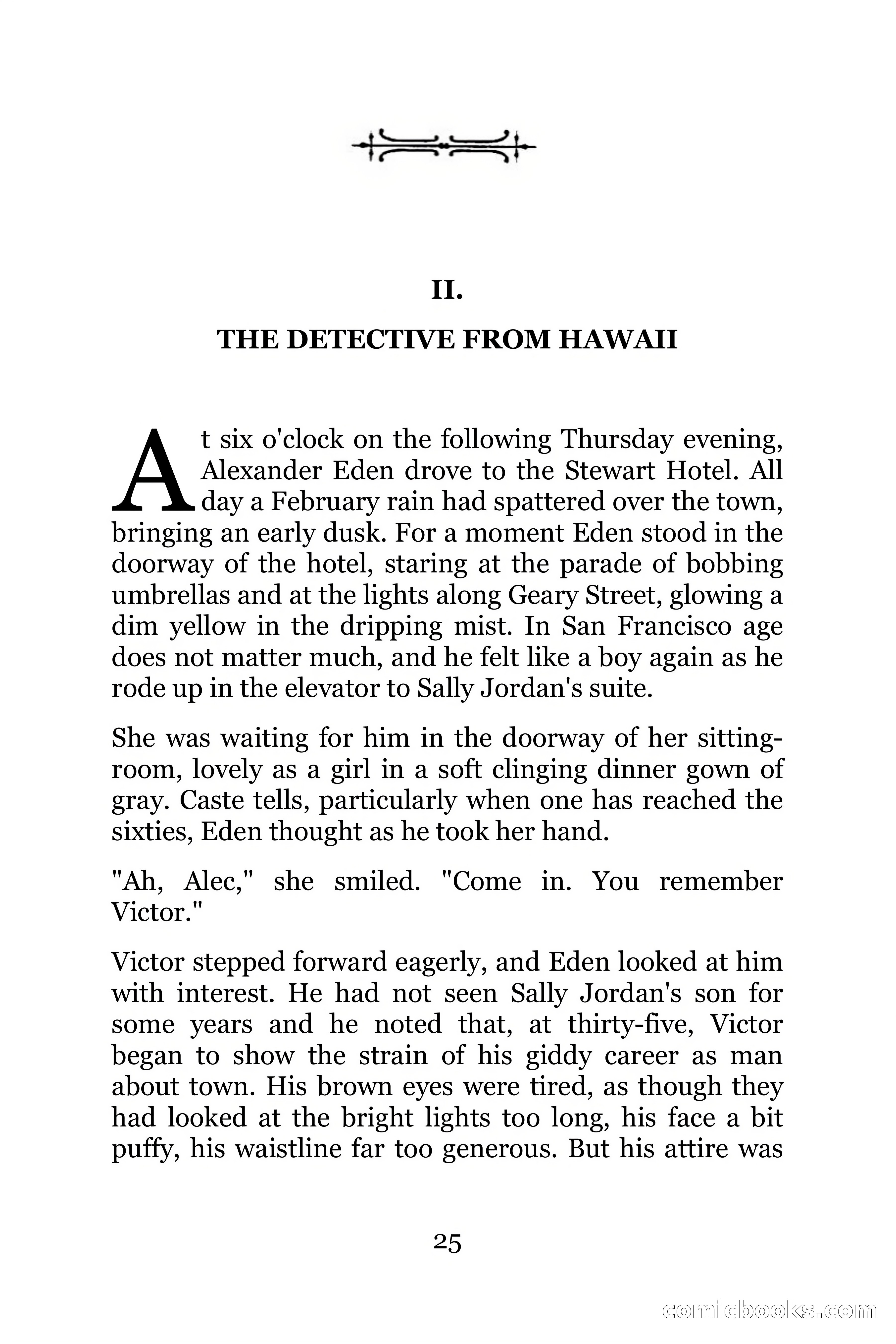 The Chinese Parrot (Charlie Chan Detective Series) — page 25 of 392