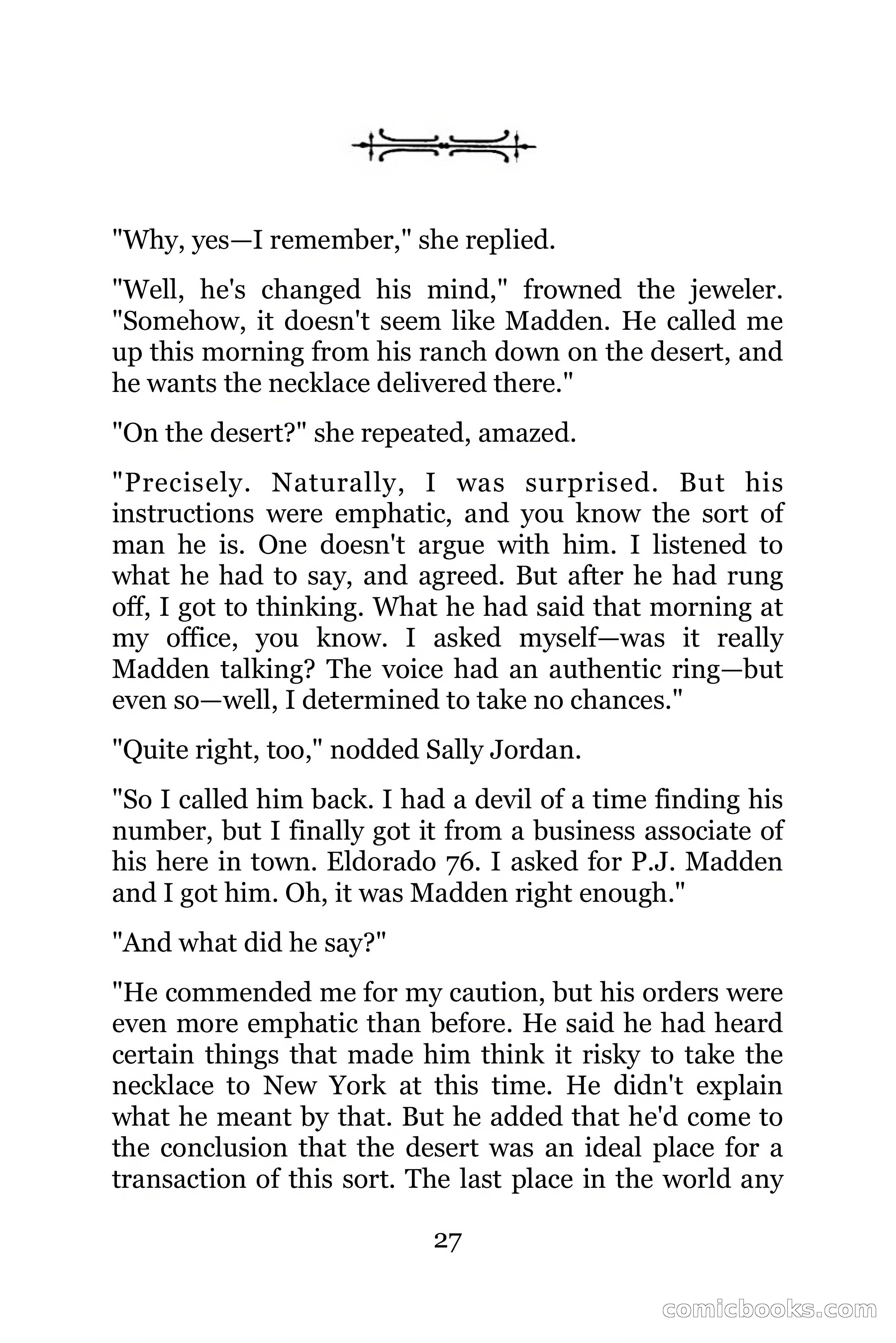 The Chinese Parrot (Charlie Chan Detective Series) — page 27 of 392
