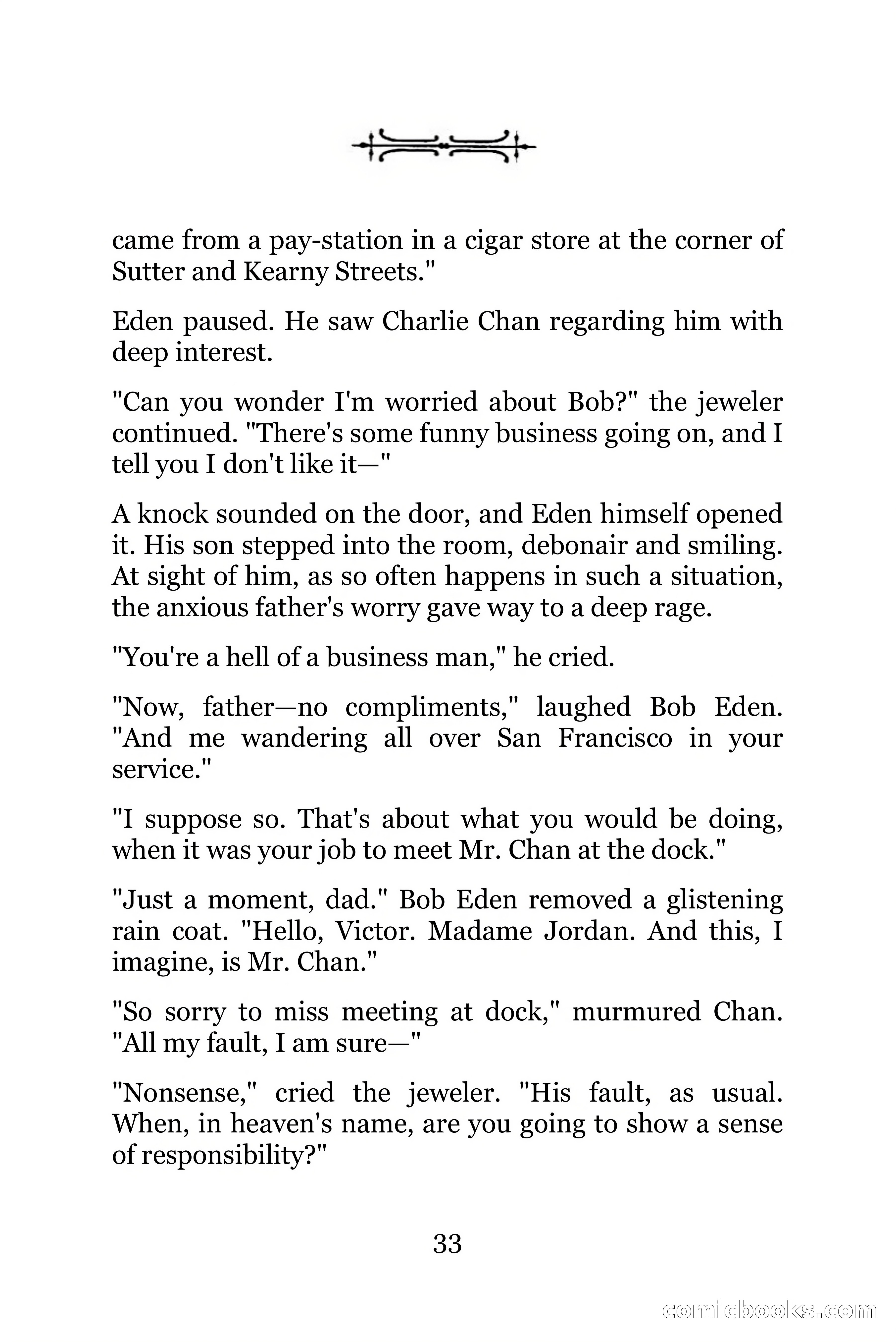 The Chinese Parrot (Charlie Chan Detective Series) — page 33 of 392