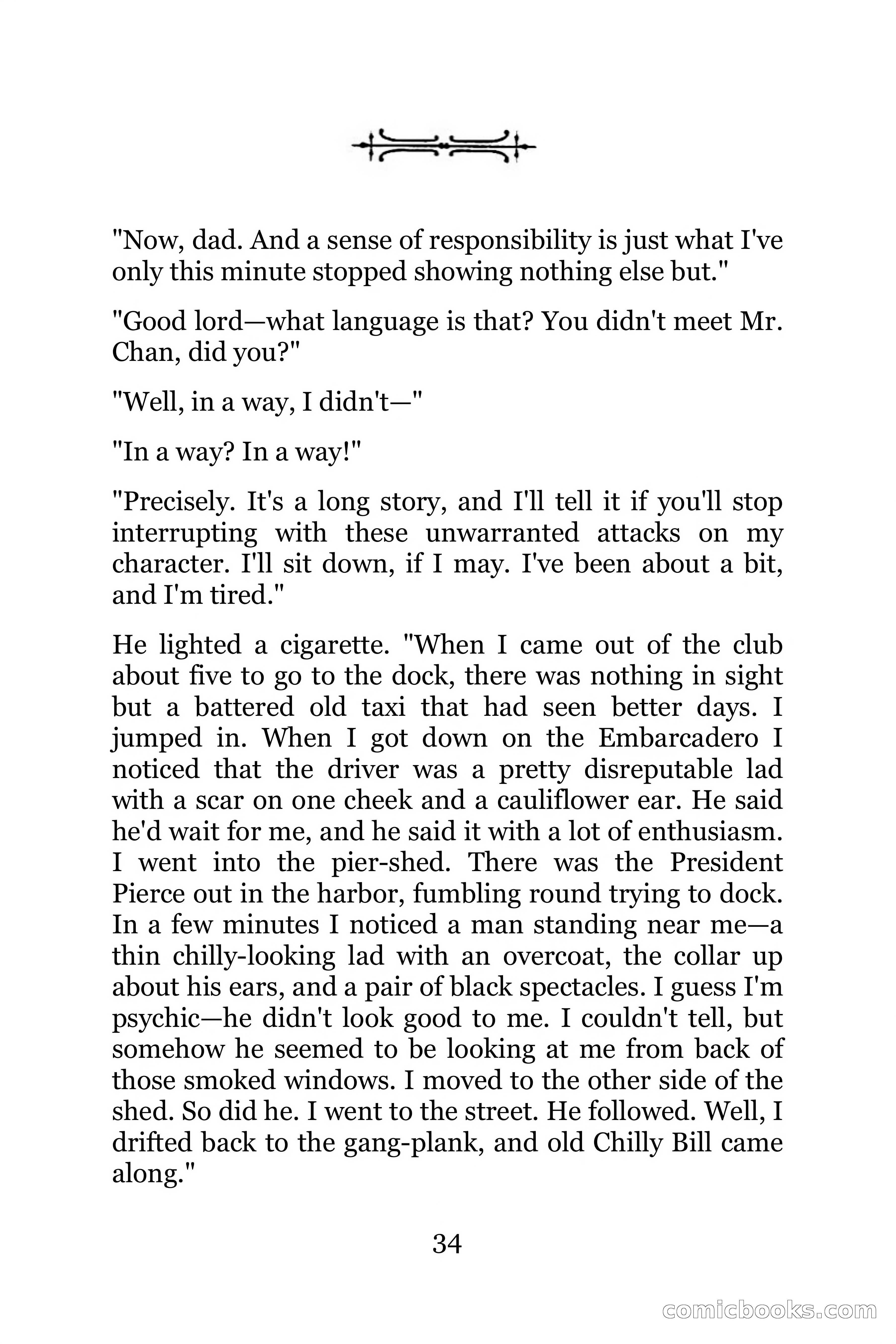 The Chinese Parrot (Charlie Chan Detective Series) — page 34 of 392