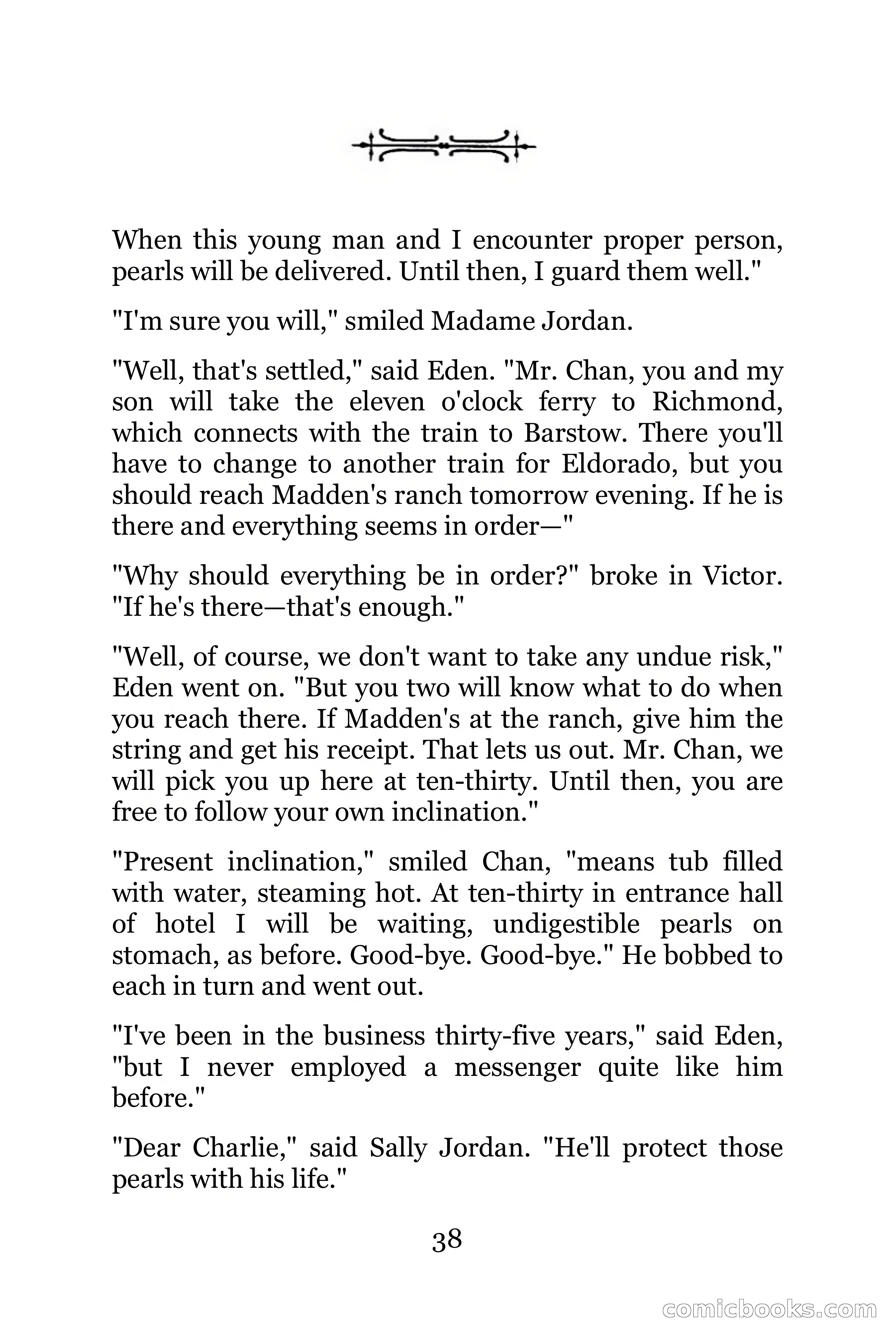 The Chinese Parrot (Charlie Chan Detective Series) — page 38 of 392