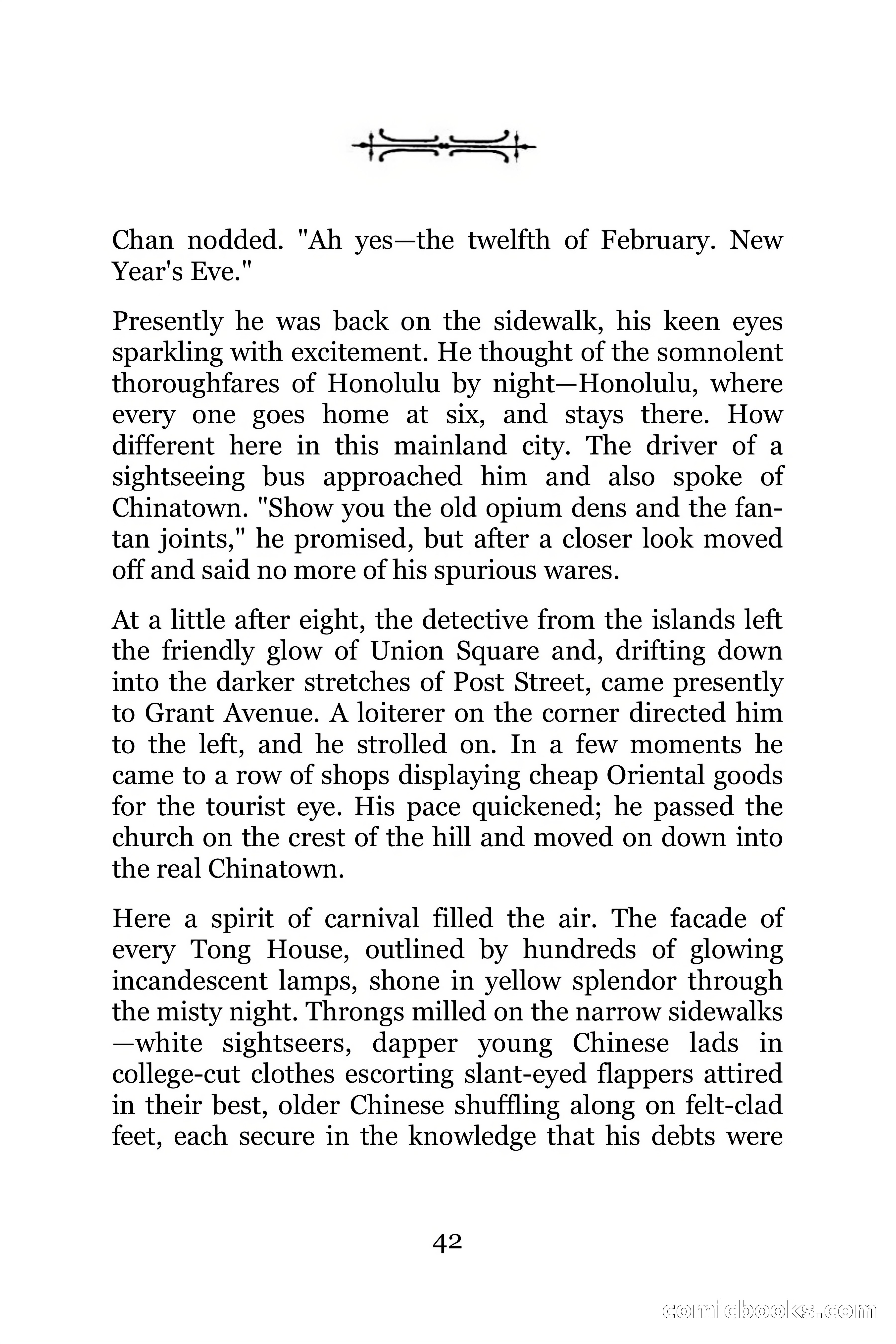 The Chinese Parrot (Charlie Chan Detective Series) — page 42 of 392