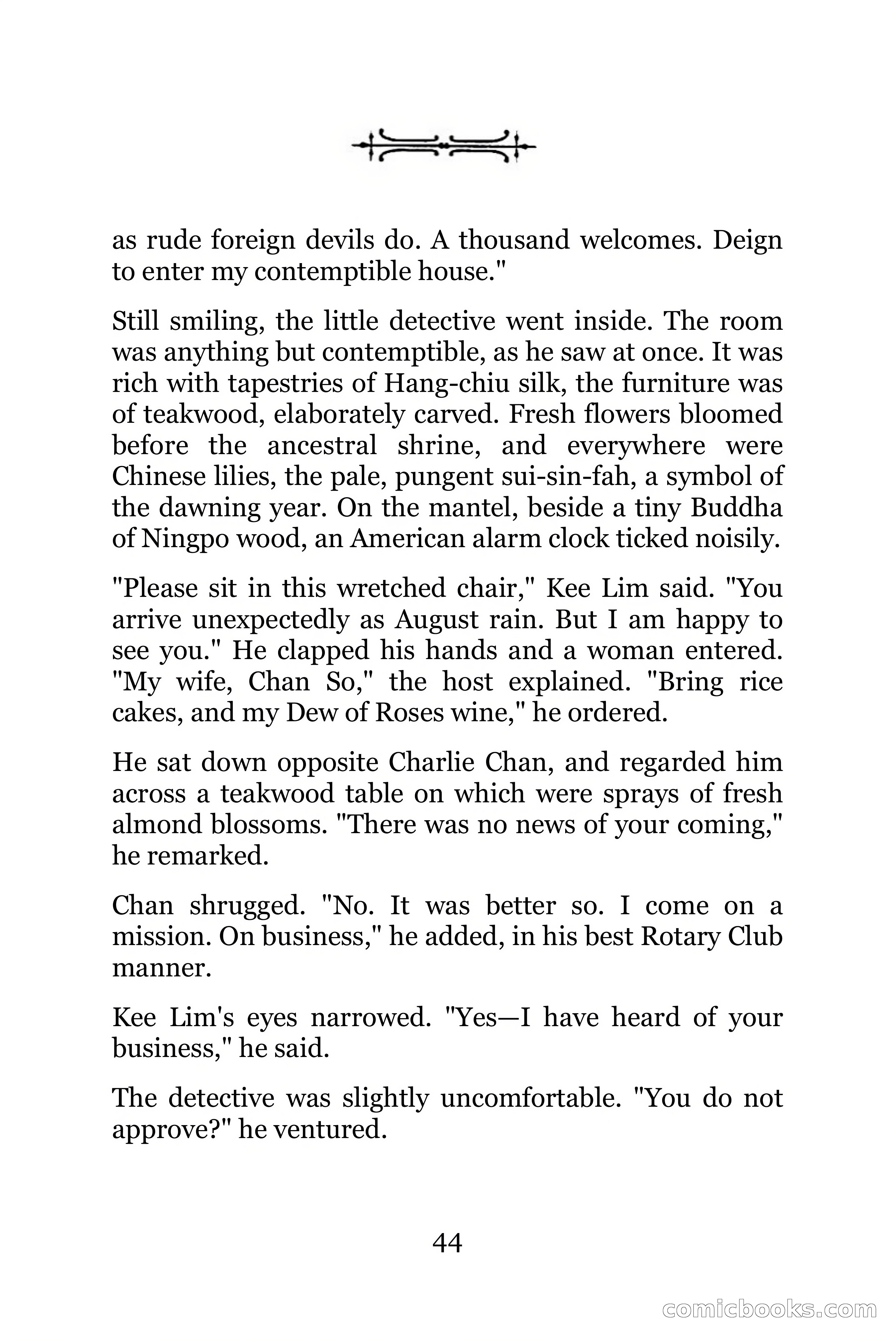 The Chinese Parrot (Charlie Chan Detective Series) — page 44 of 392