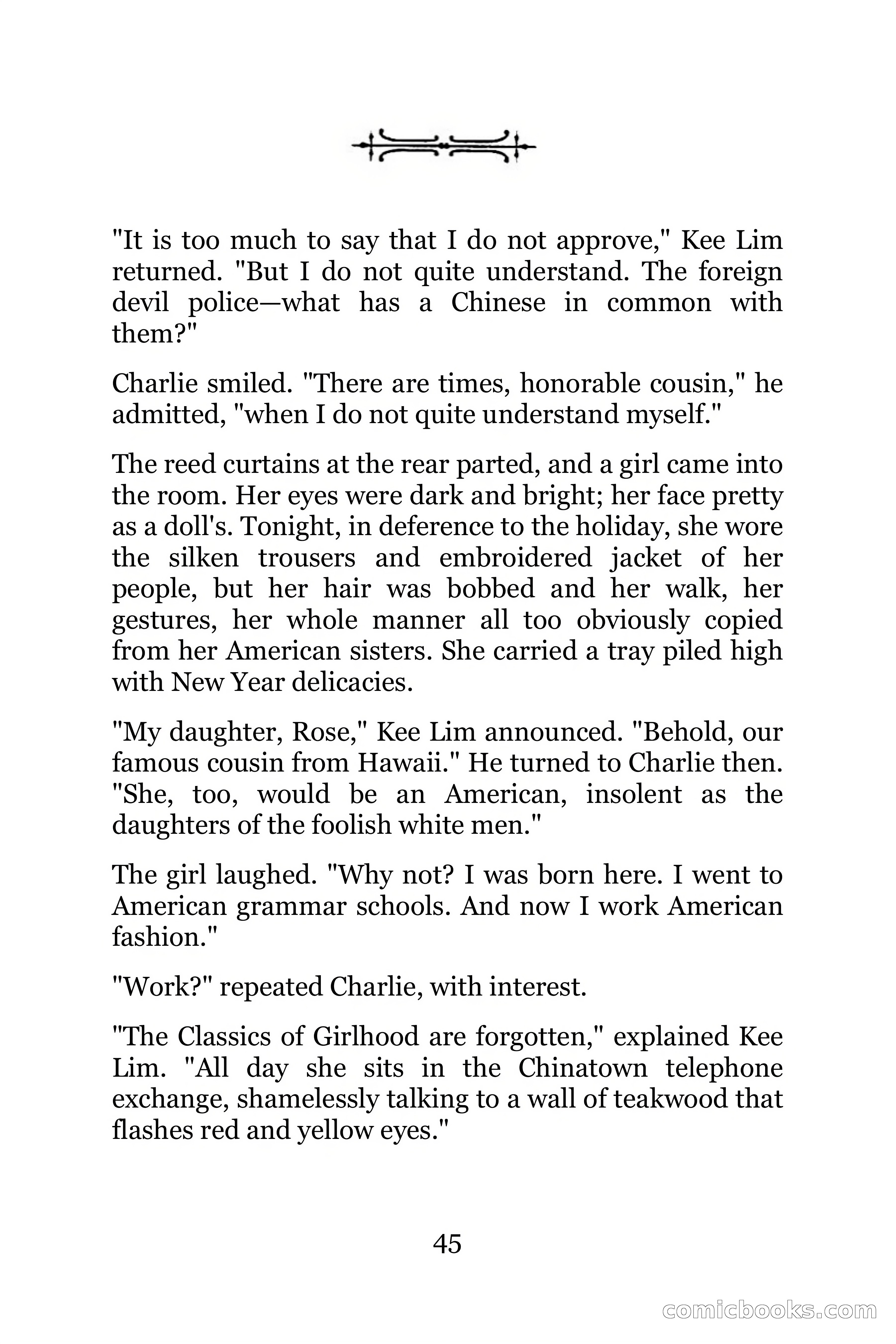 The Chinese Parrot (Charlie Chan Detective Series) — page 45 of 392