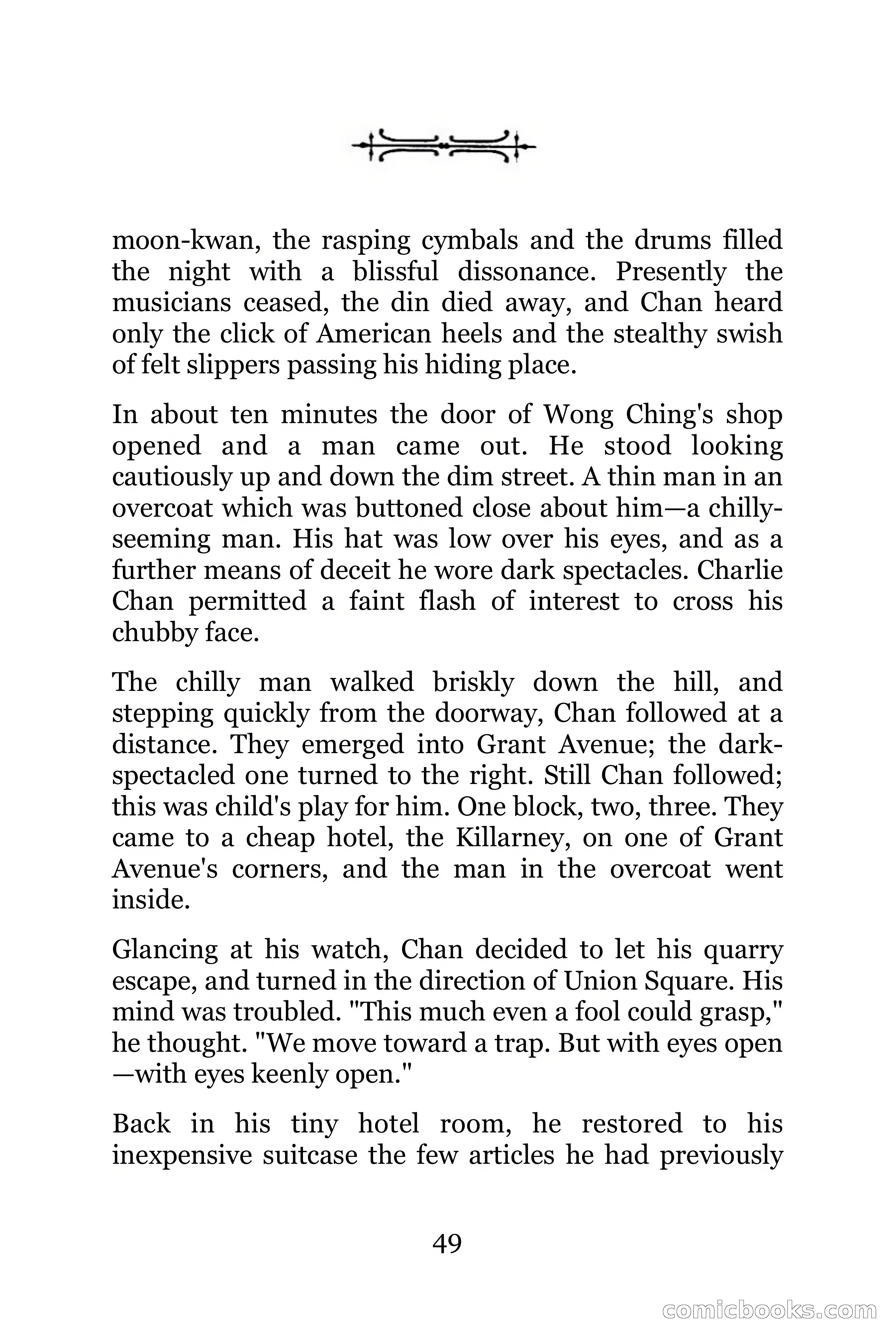 The Chinese Parrot (Charlie Chan Detective Series) — page 49 of 392