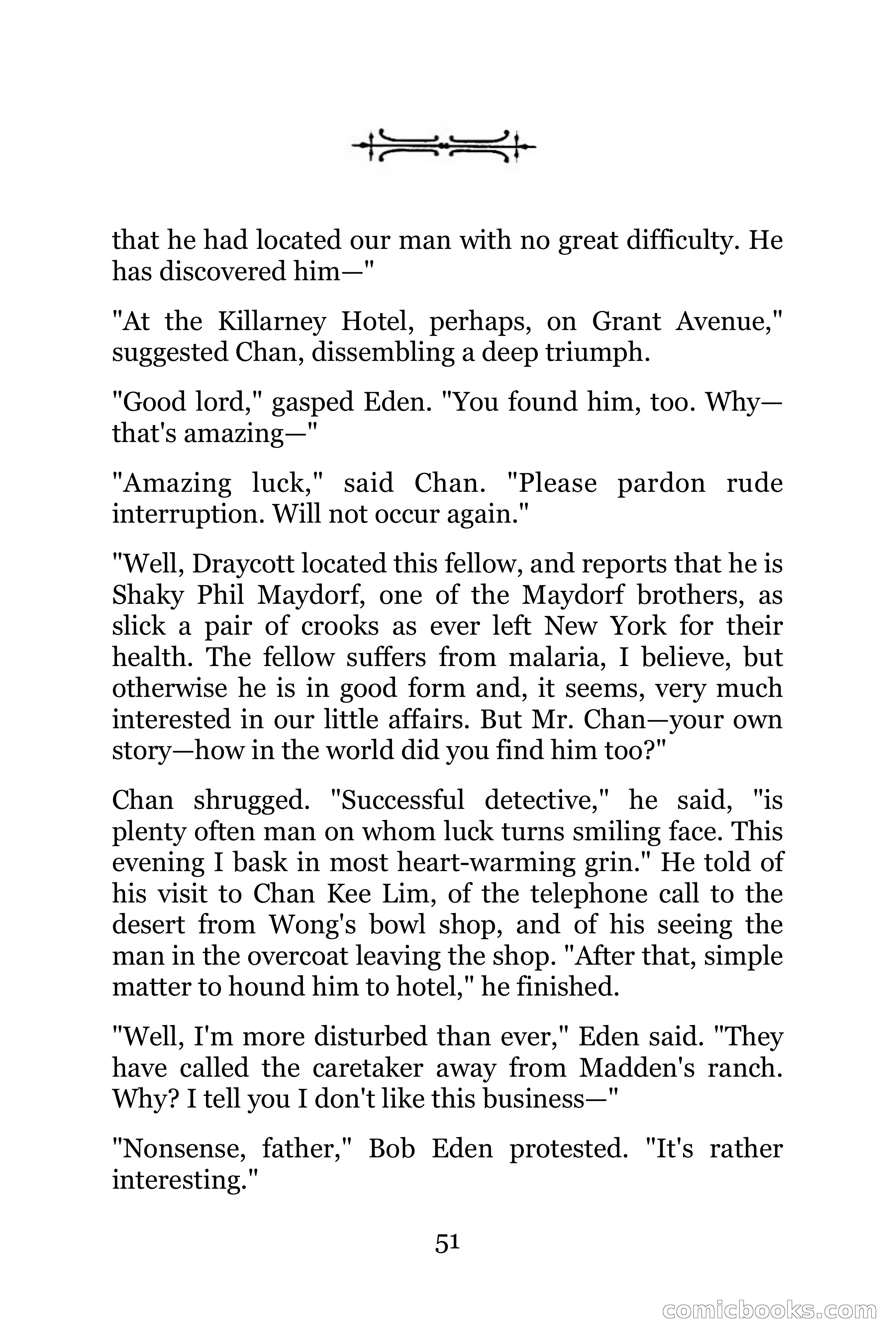 The Chinese Parrot (Charlie Chan Detective Series) — page 51 of 392