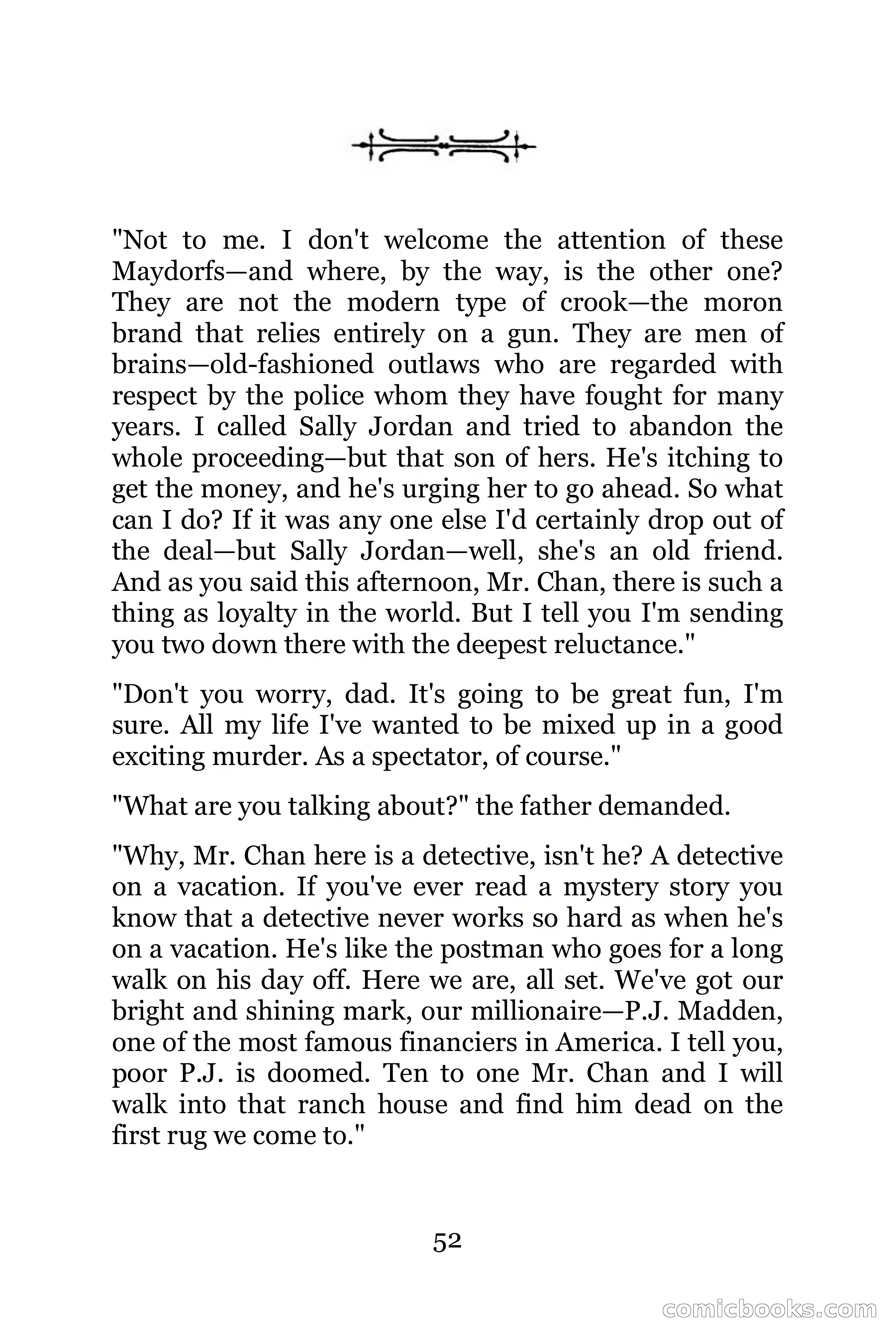 The Chinese Parrot (Charlie Chan Detective Series) — page 52 of 392