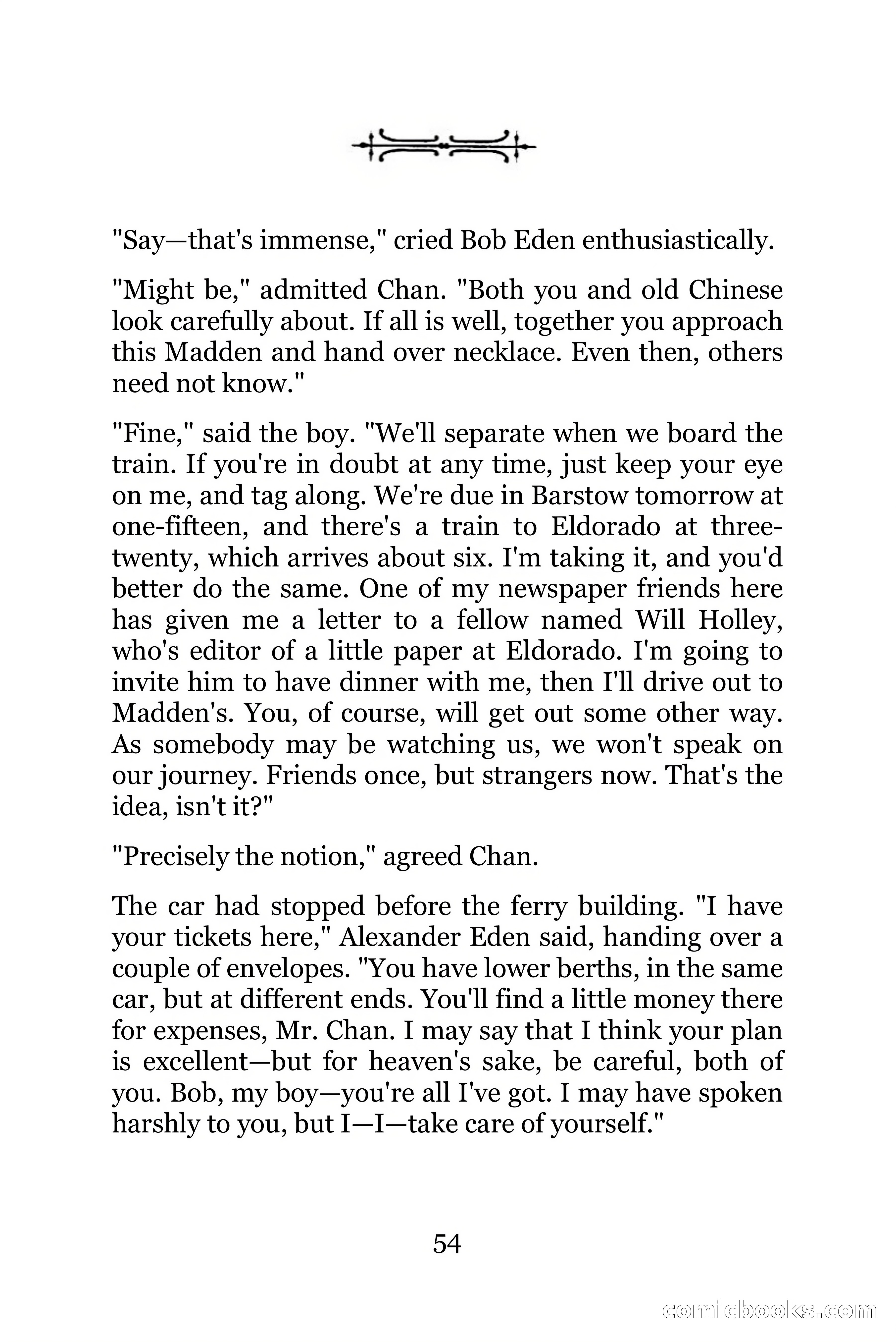 The Chinese Parrot (Charlie Chan Detective Series) — page 54 of 392