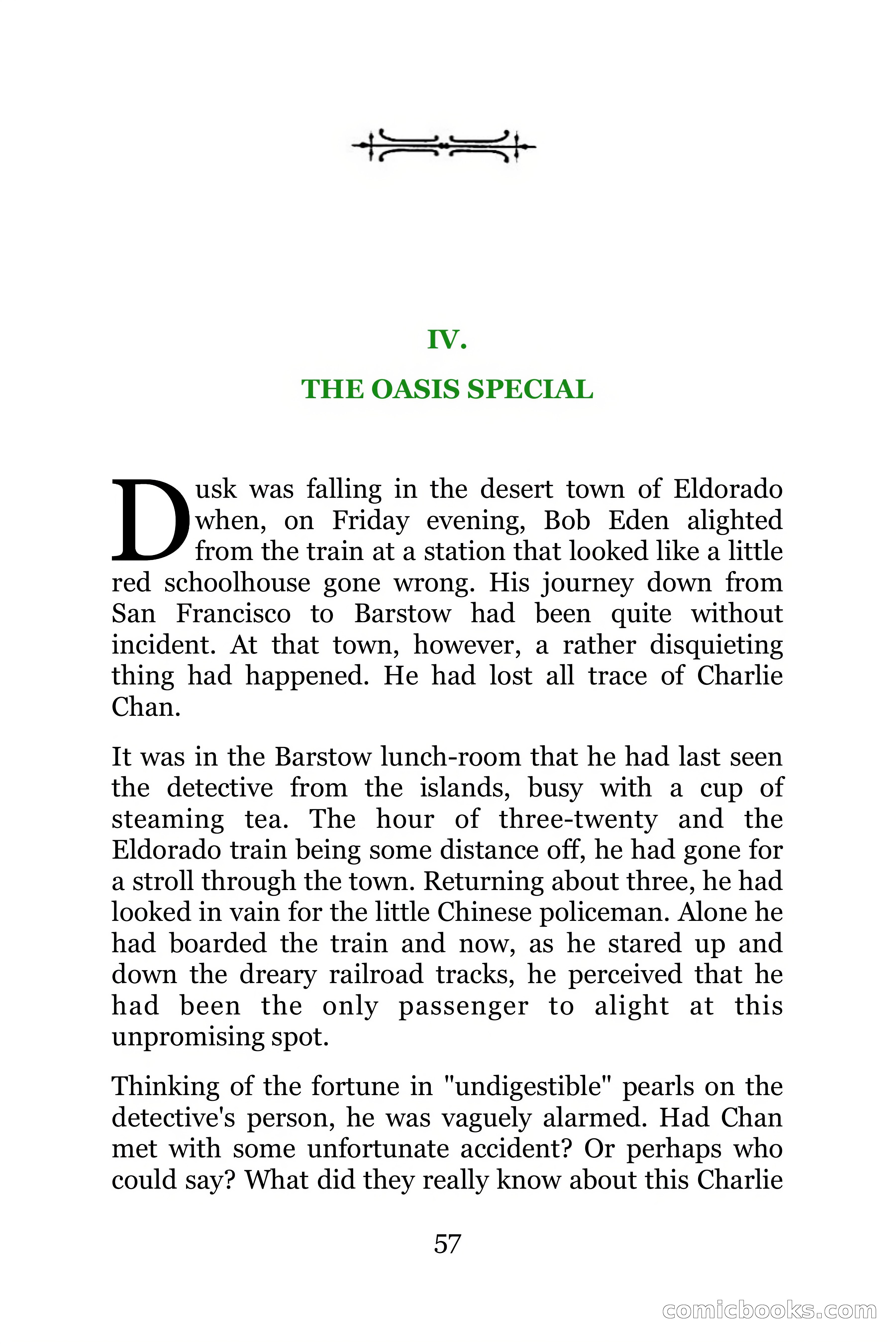 The Chinese Parrot (Charlie Chan Detective Series) — page 57 of 392