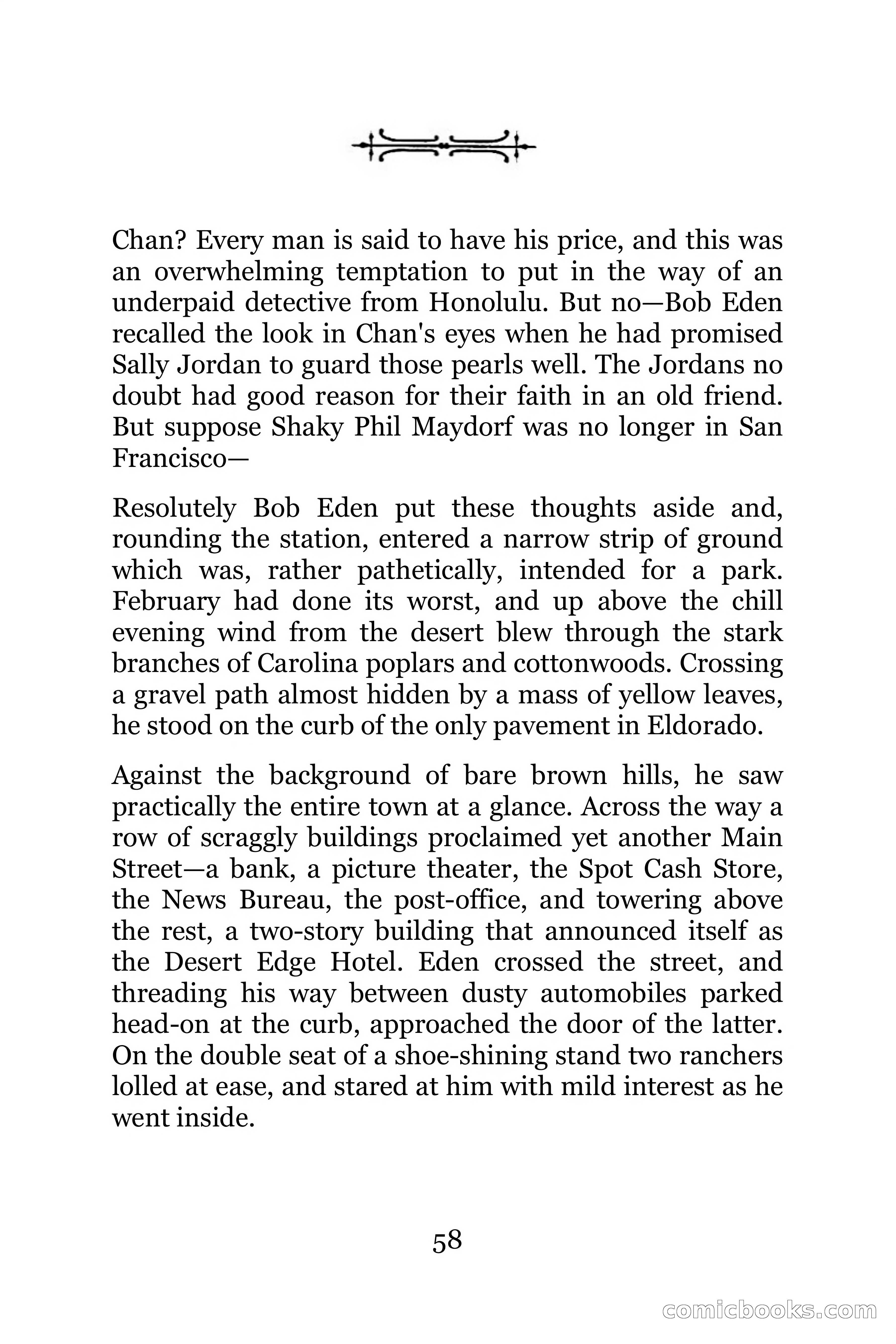 The Chinese Parrot (Charlie Chan Detective Series) — page 58 of 392