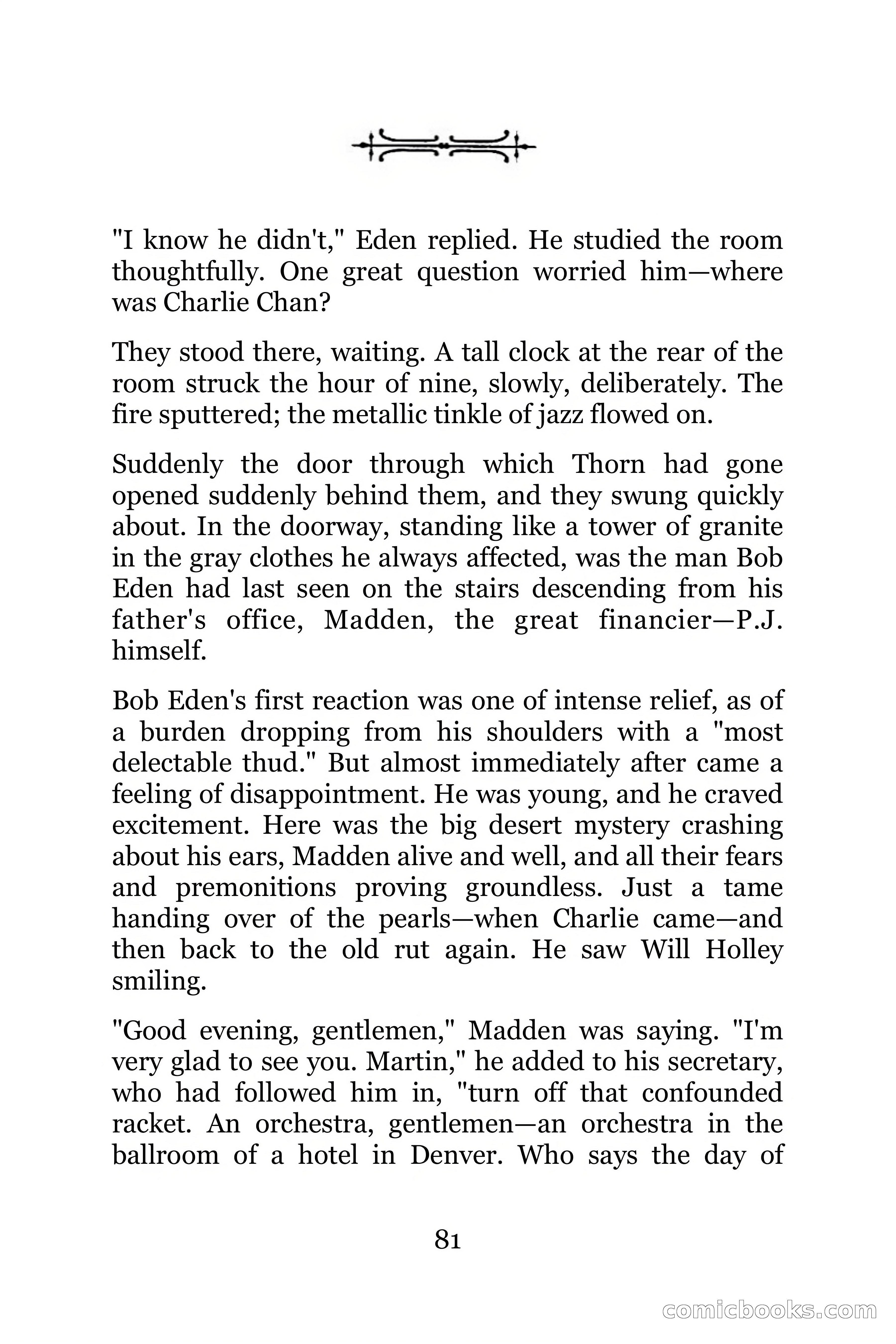 The Chinese Parrot (Charlie Chan Detective Series) — page 81 of 392