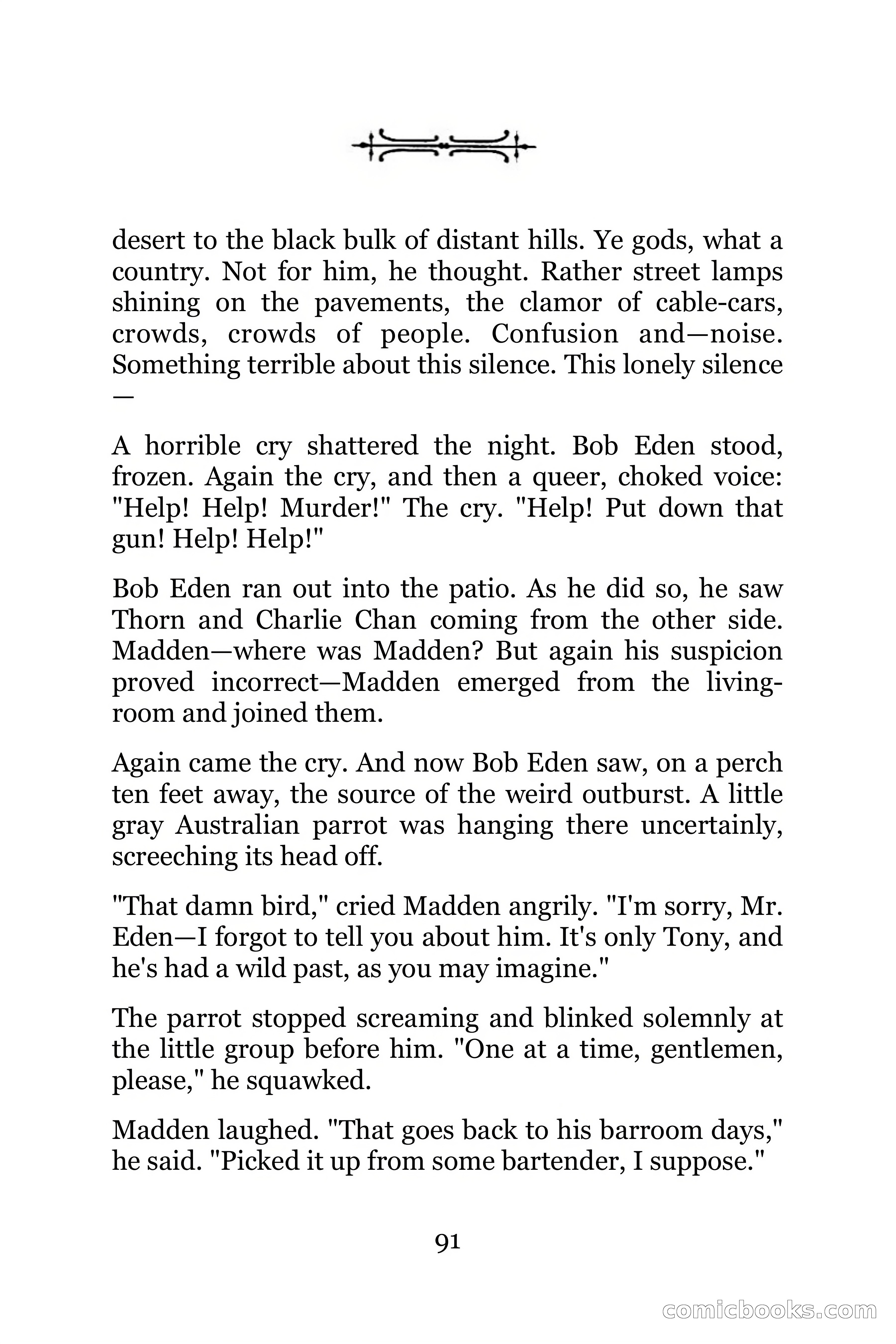 The Chinese Parrot (Charlie Chan Detective Series) — page 91 of 392
