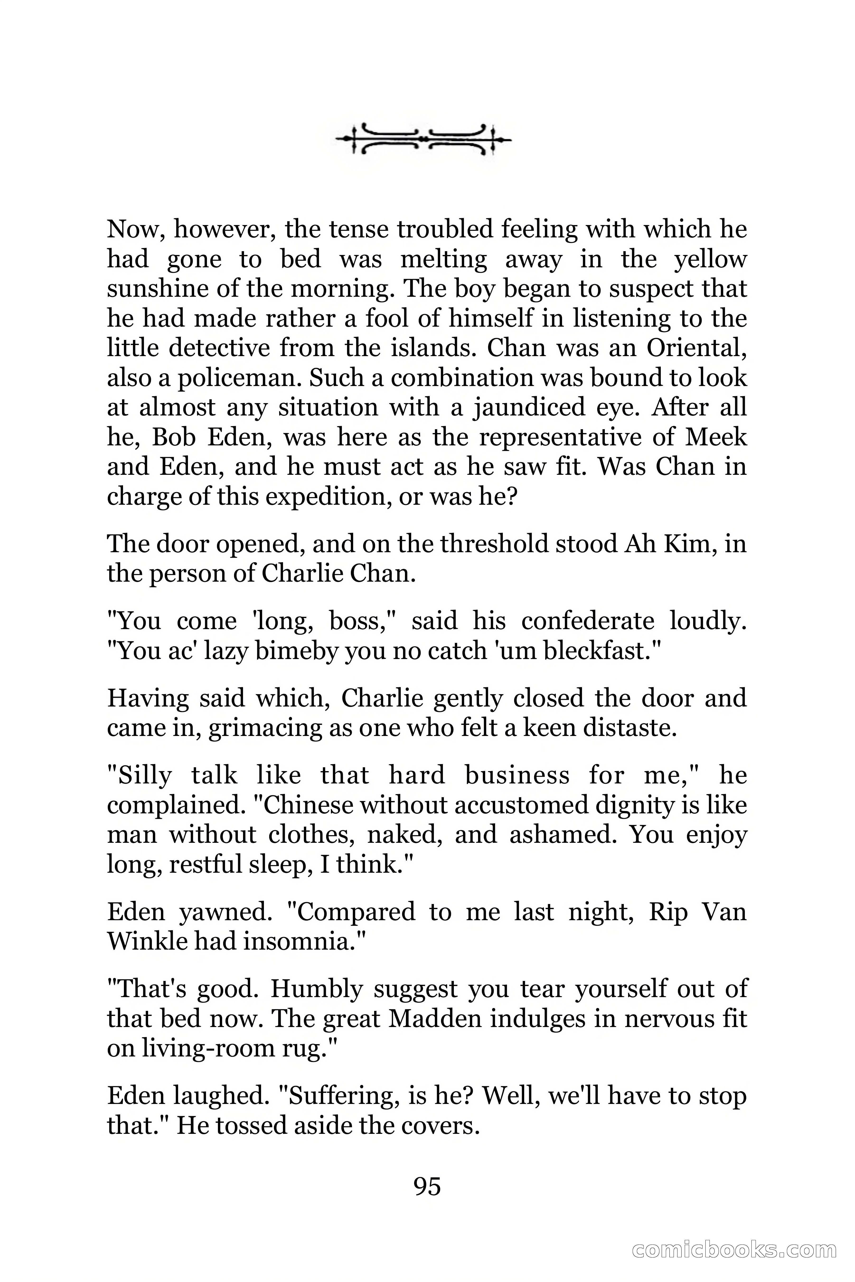 The Chinese Parrot (Charlie Chan Detective Series) — page 95 of 392