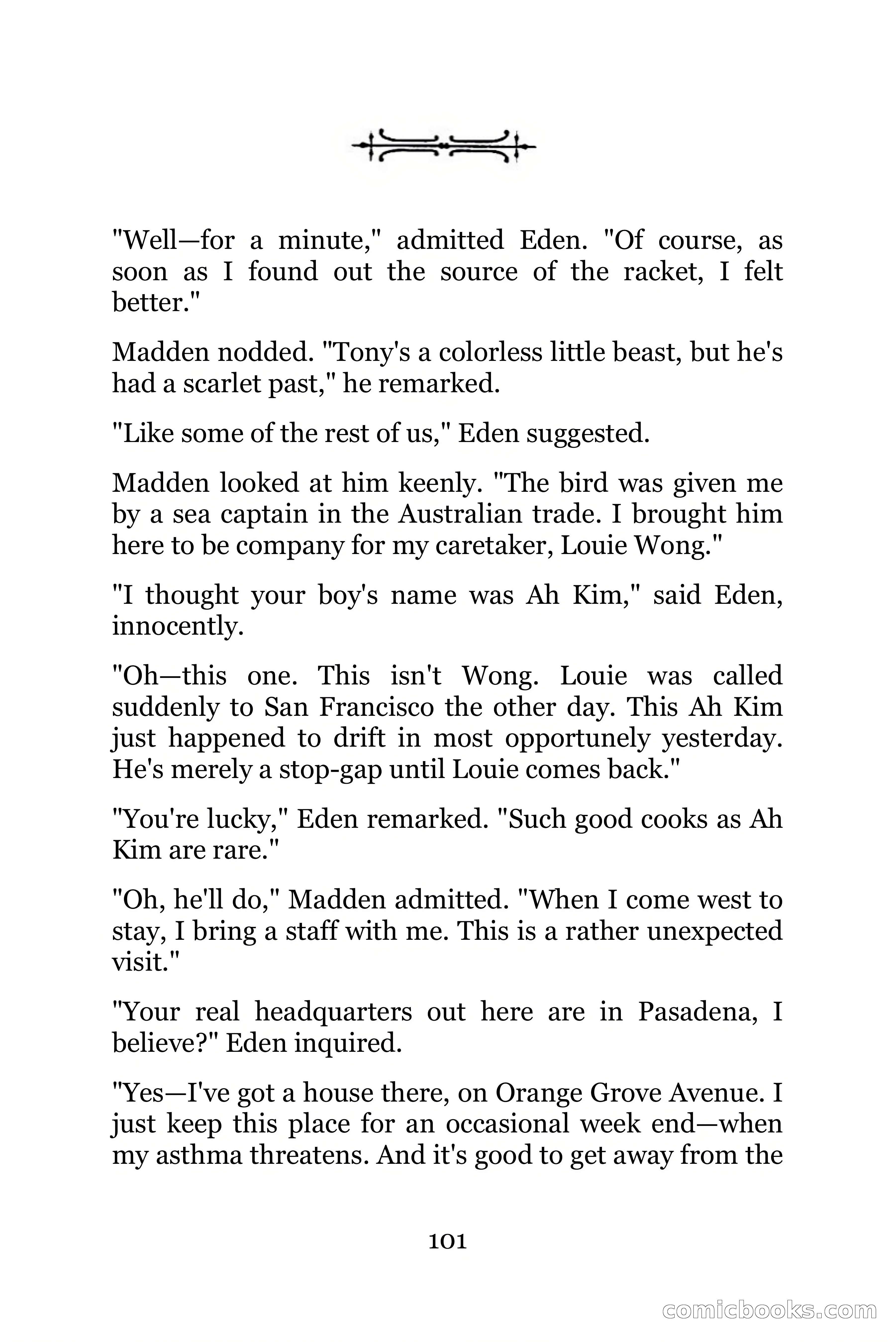 The Chinese Parrot (Charlie Chan Detective Series) — page 101 of 392