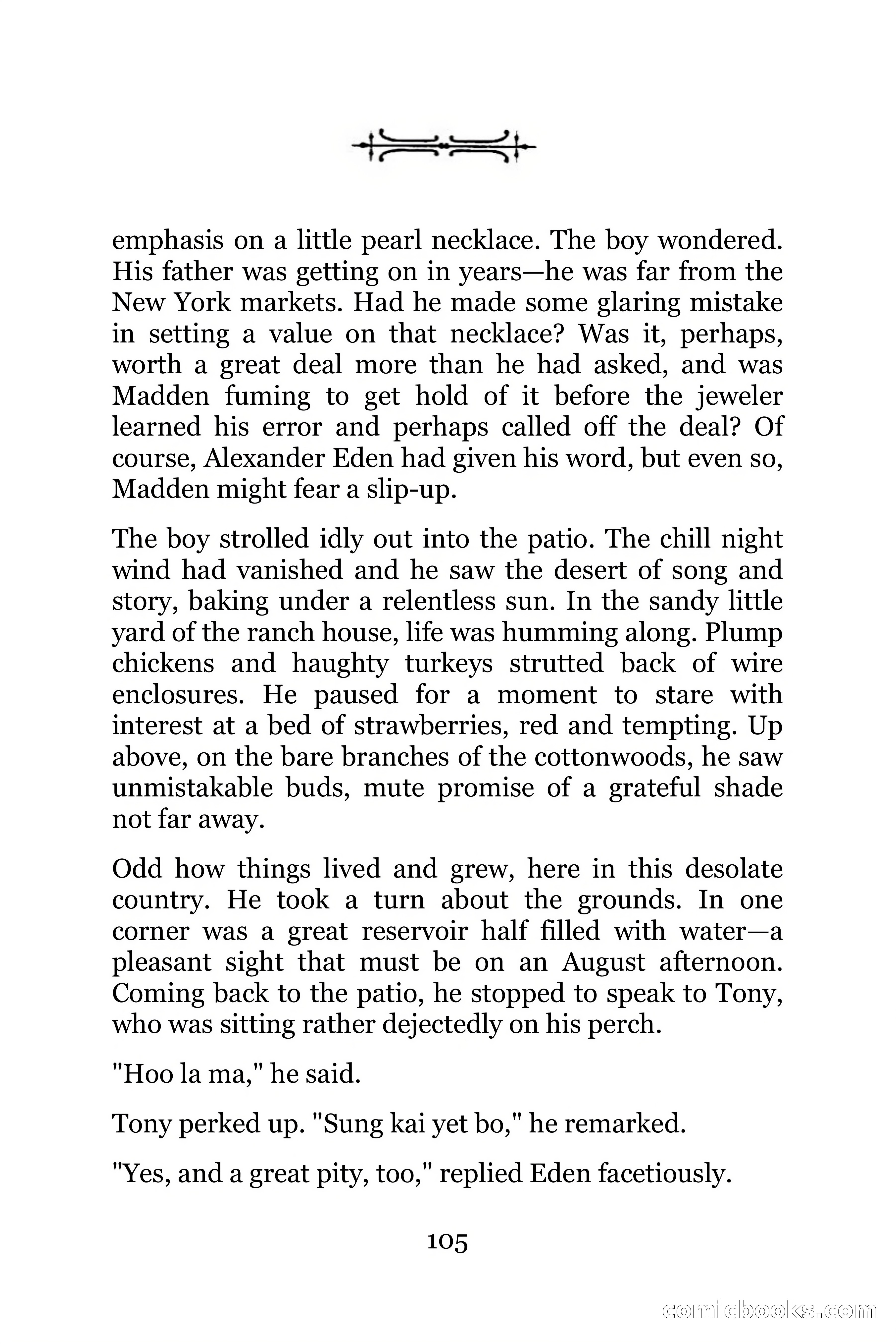 The Chinese Parrot (Charlie Chan Detective Series) — page 105 of 392