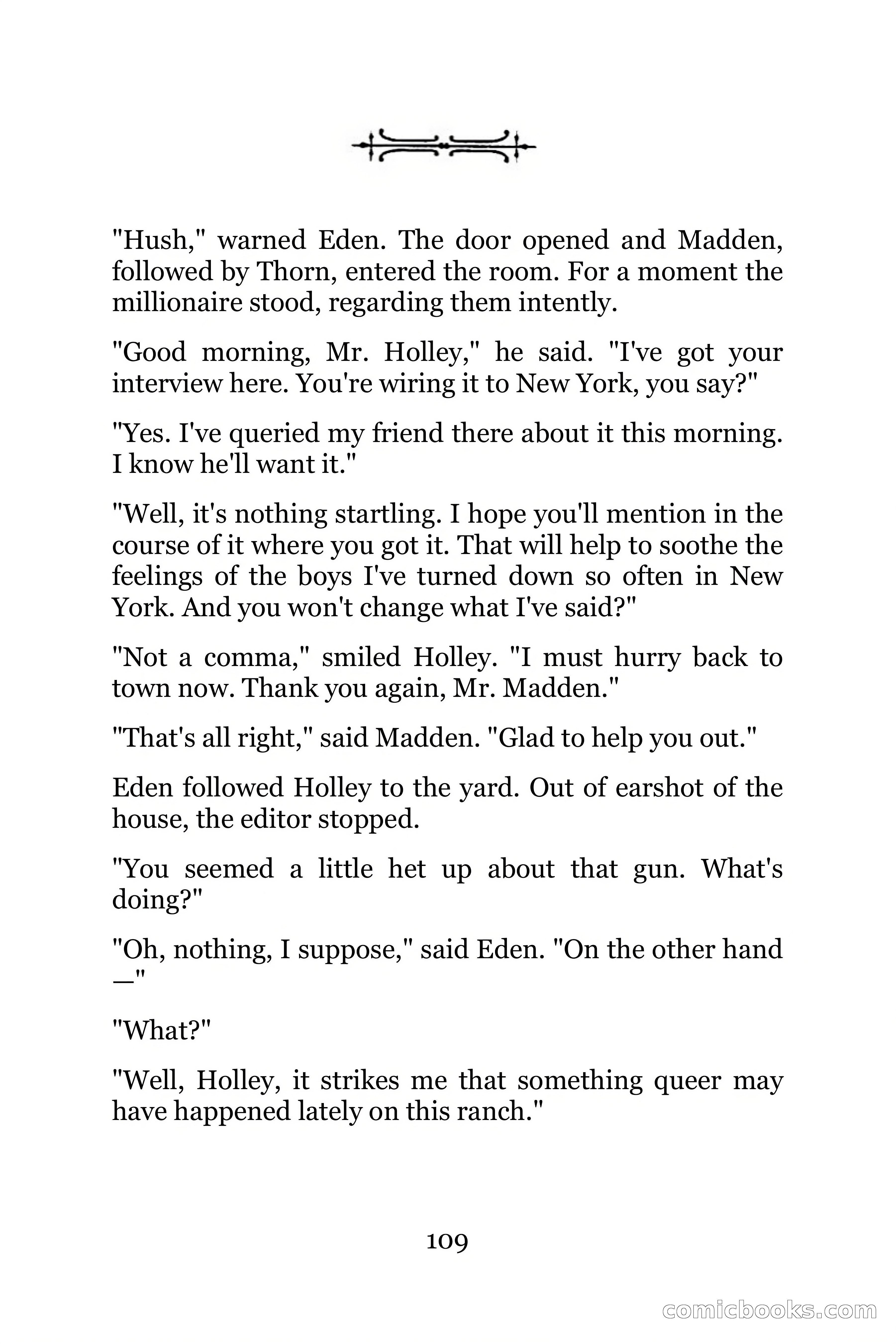 The Chinese Parrot (Charlie Chan Detective Series) — page 109 of 392