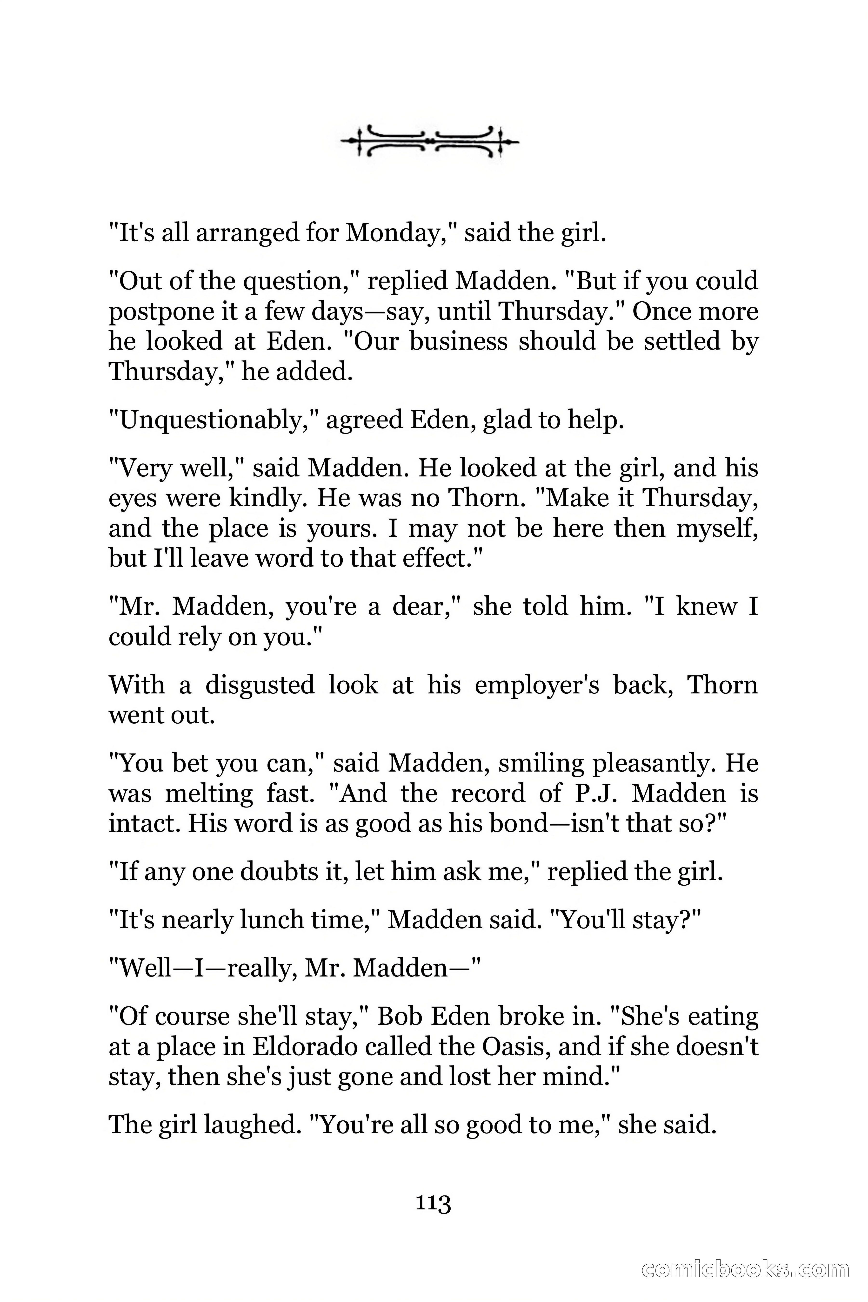 The Chinese Parrot (Charlie Chan Detective Series) — page 113 of 392