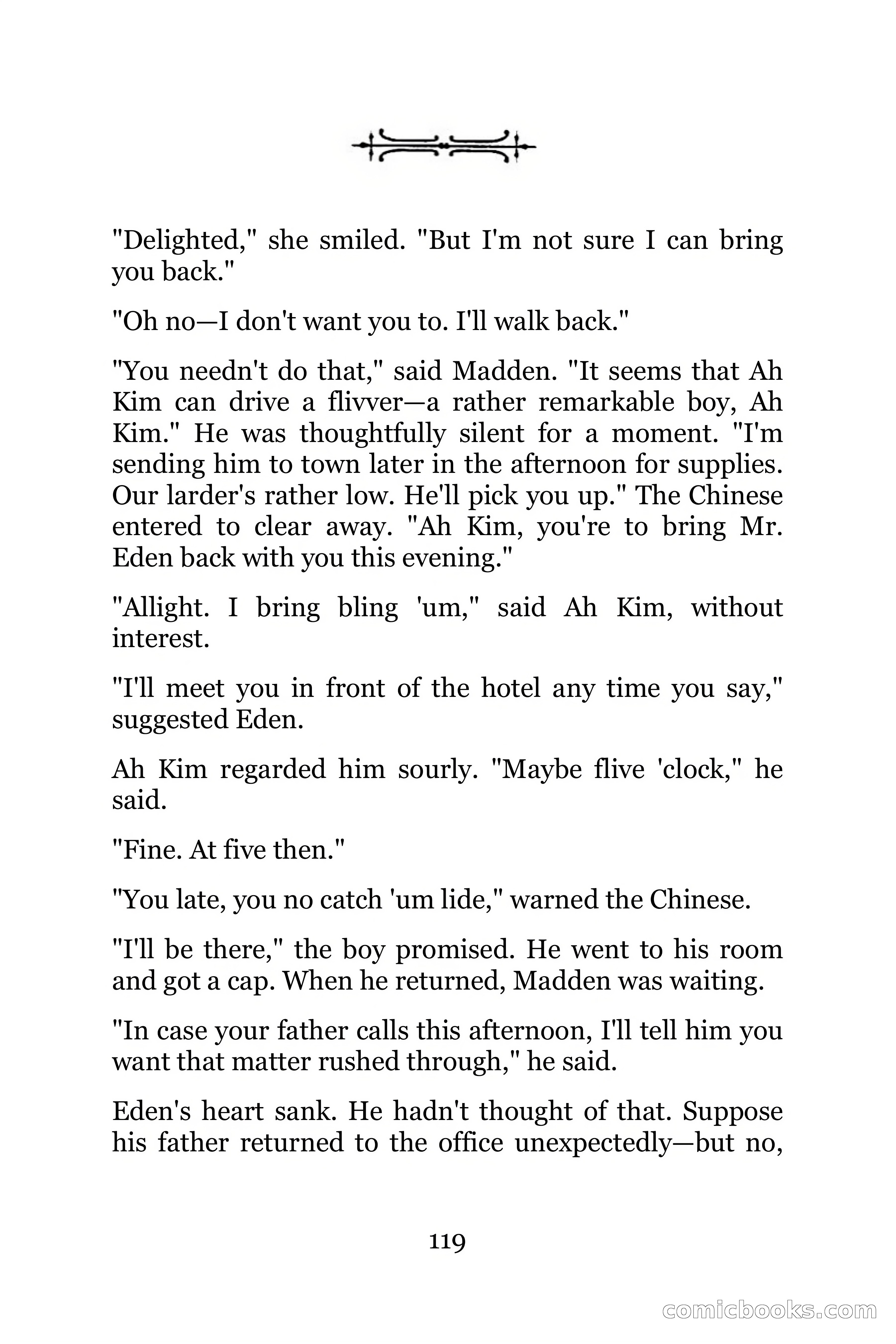 The Chinese Parrot (Charlie Chan Detective Series) — page 119 of 392