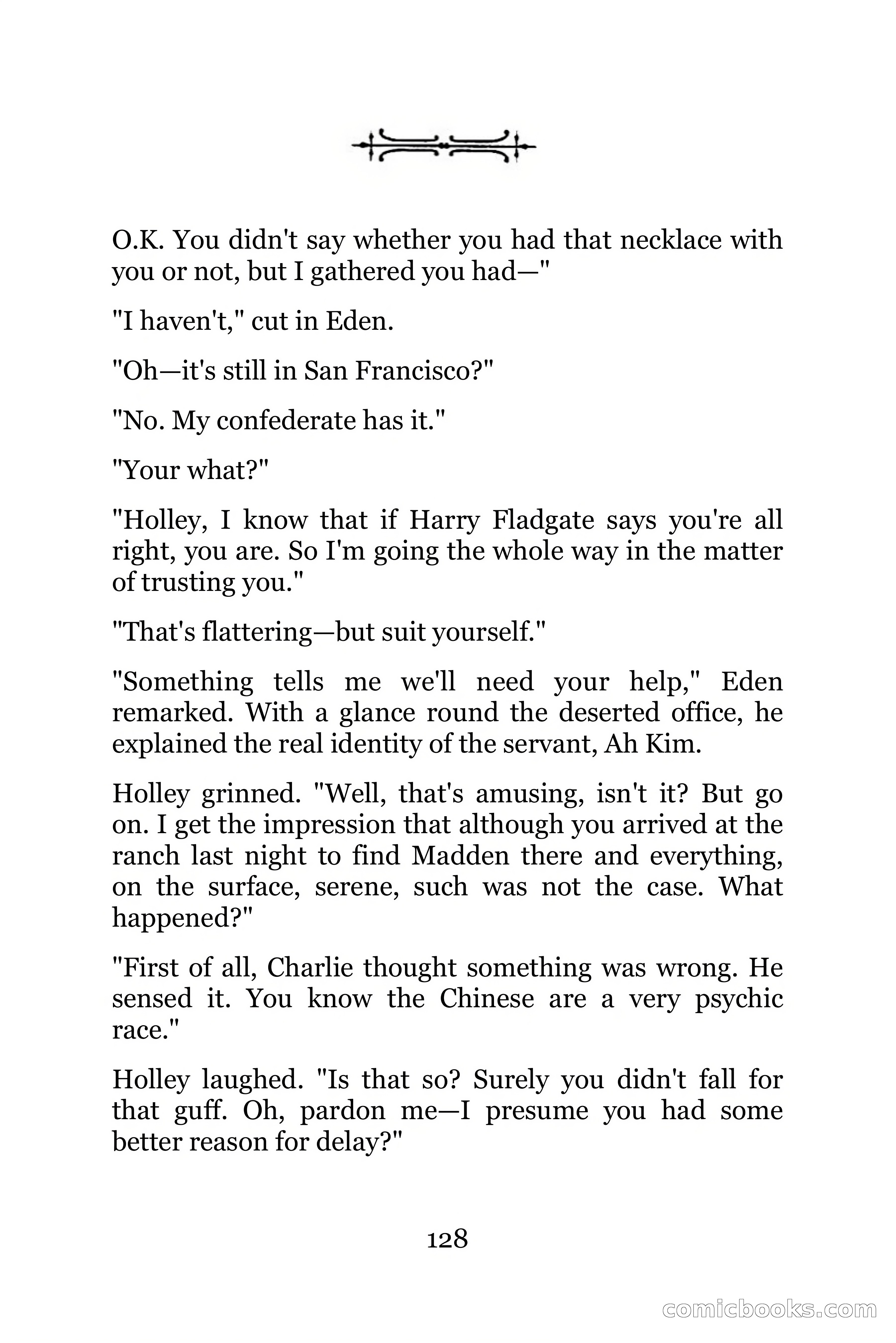 The Chinese Parrot (Charlie Chan Detective Series) — page 128 of 392