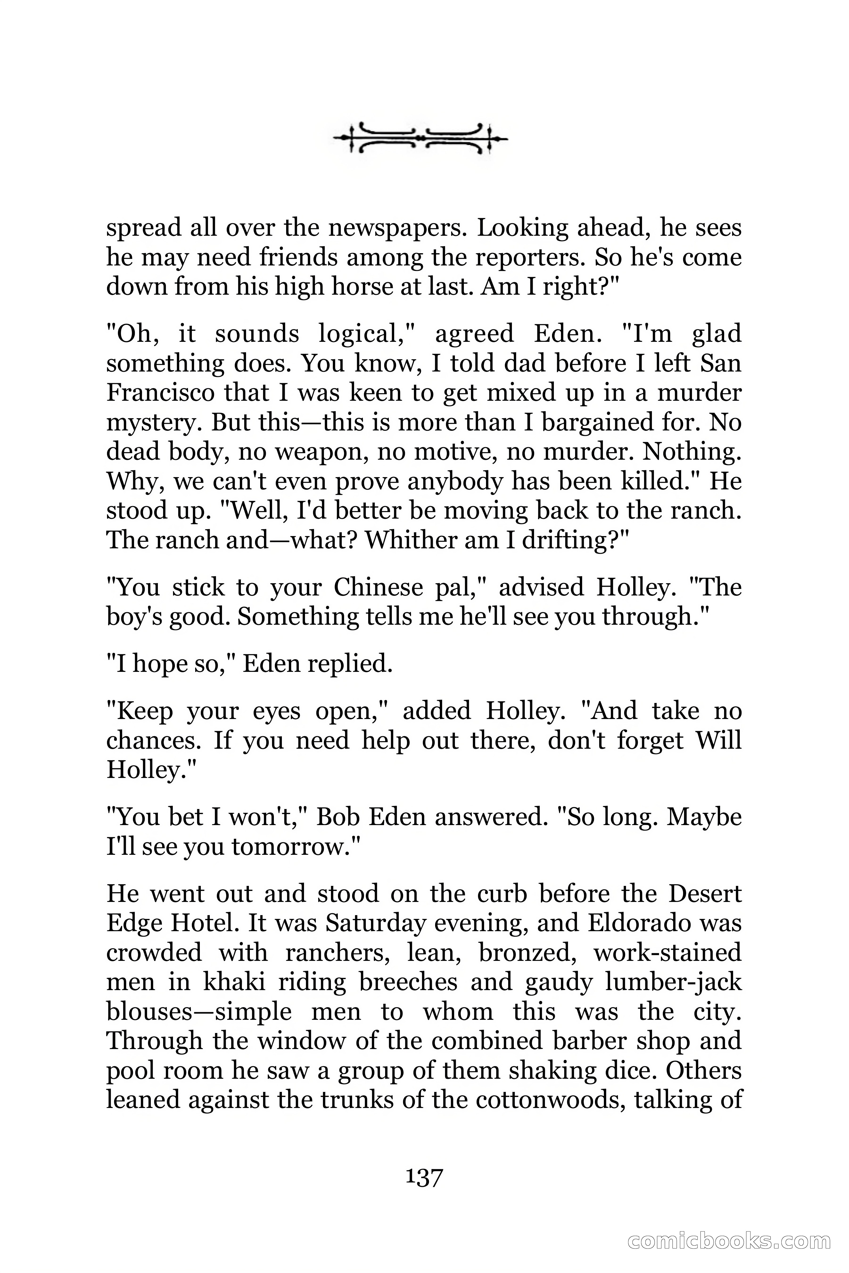 The Chinese Parrot (Charlie Chan Detective Series) — page 137 of 392