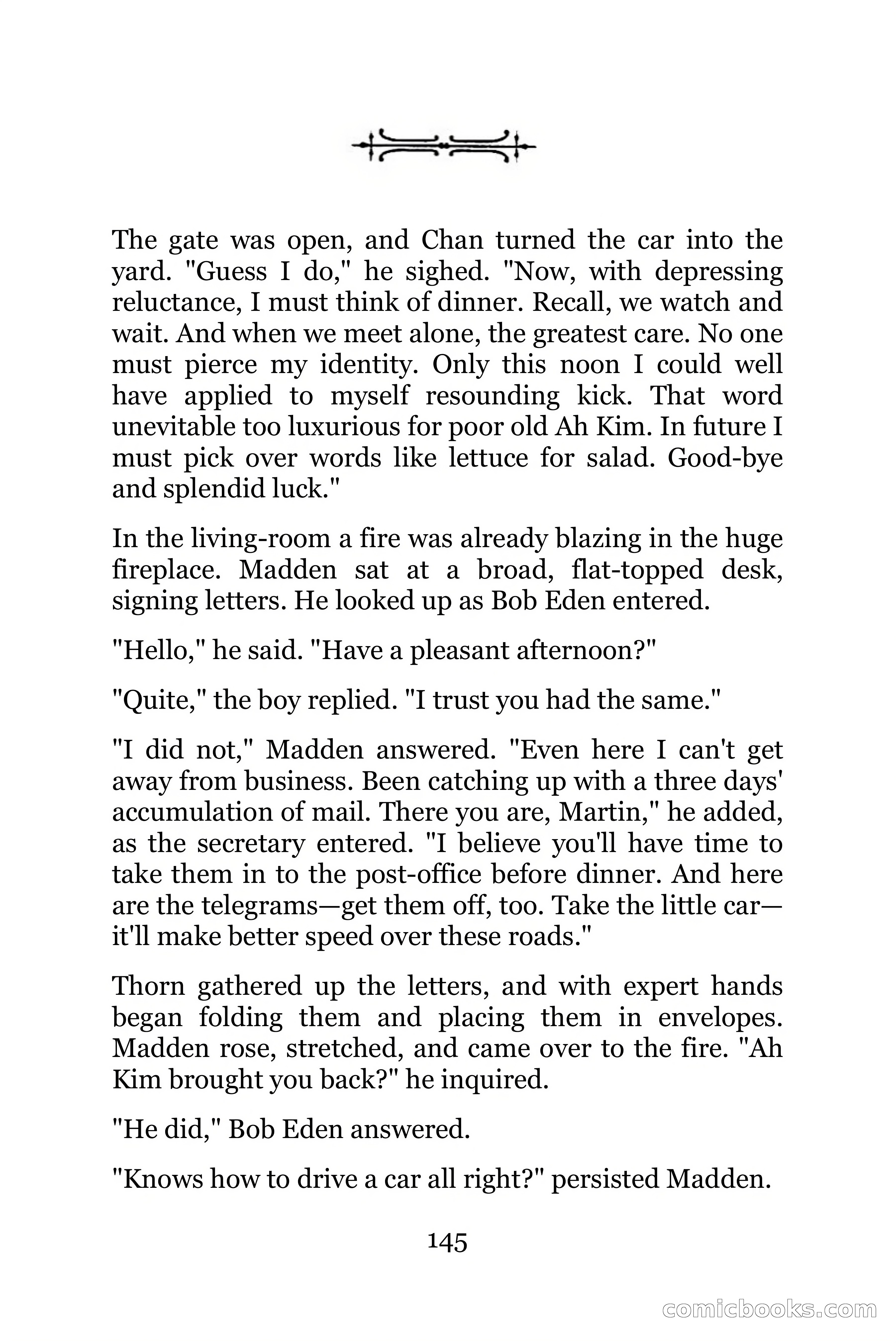 The Chinese Parrot (Charlie Chan Detective Series) — page 145 of 392