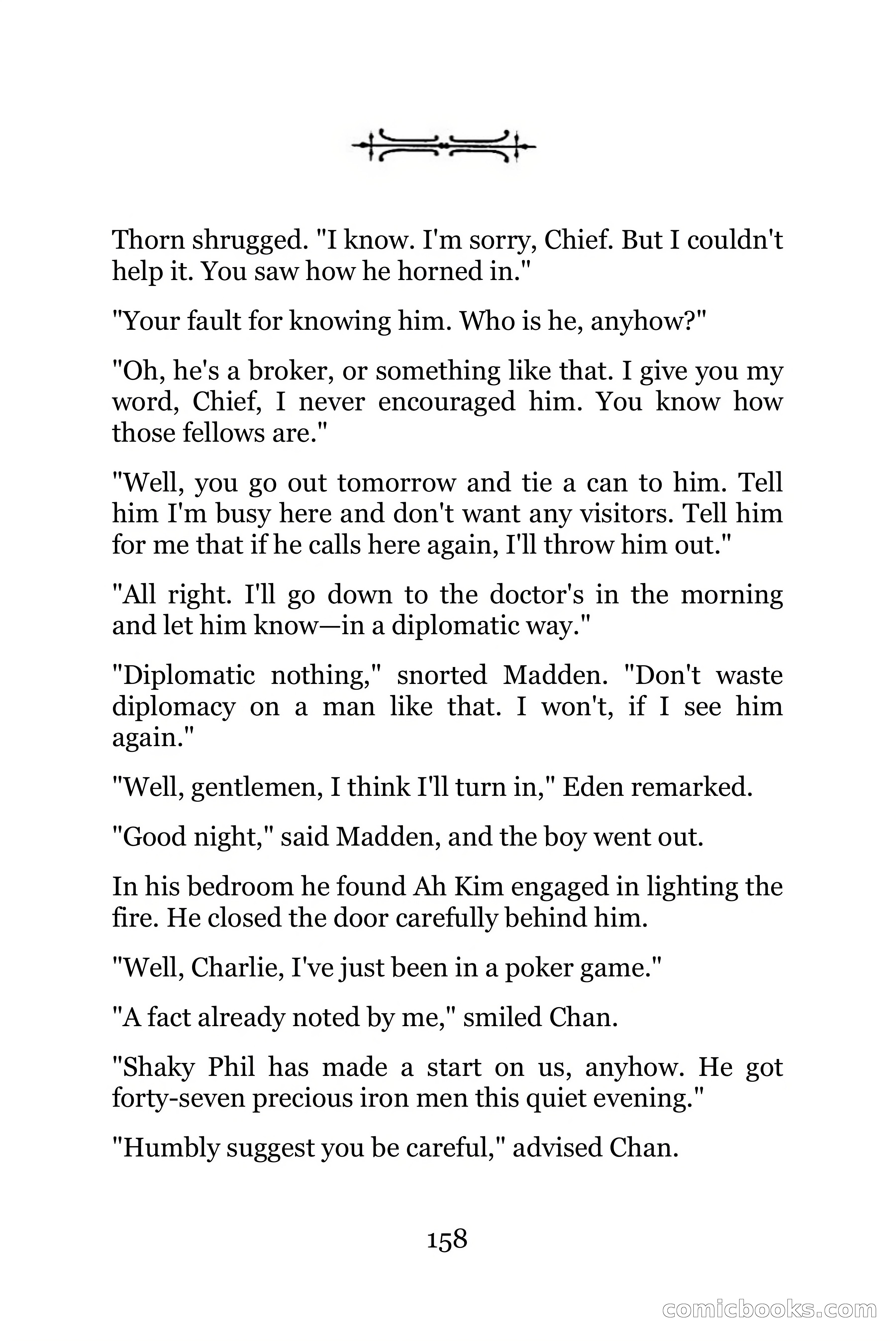 The Chinese Parrot (Charlie Chan Detective Series) — page 158 of 392