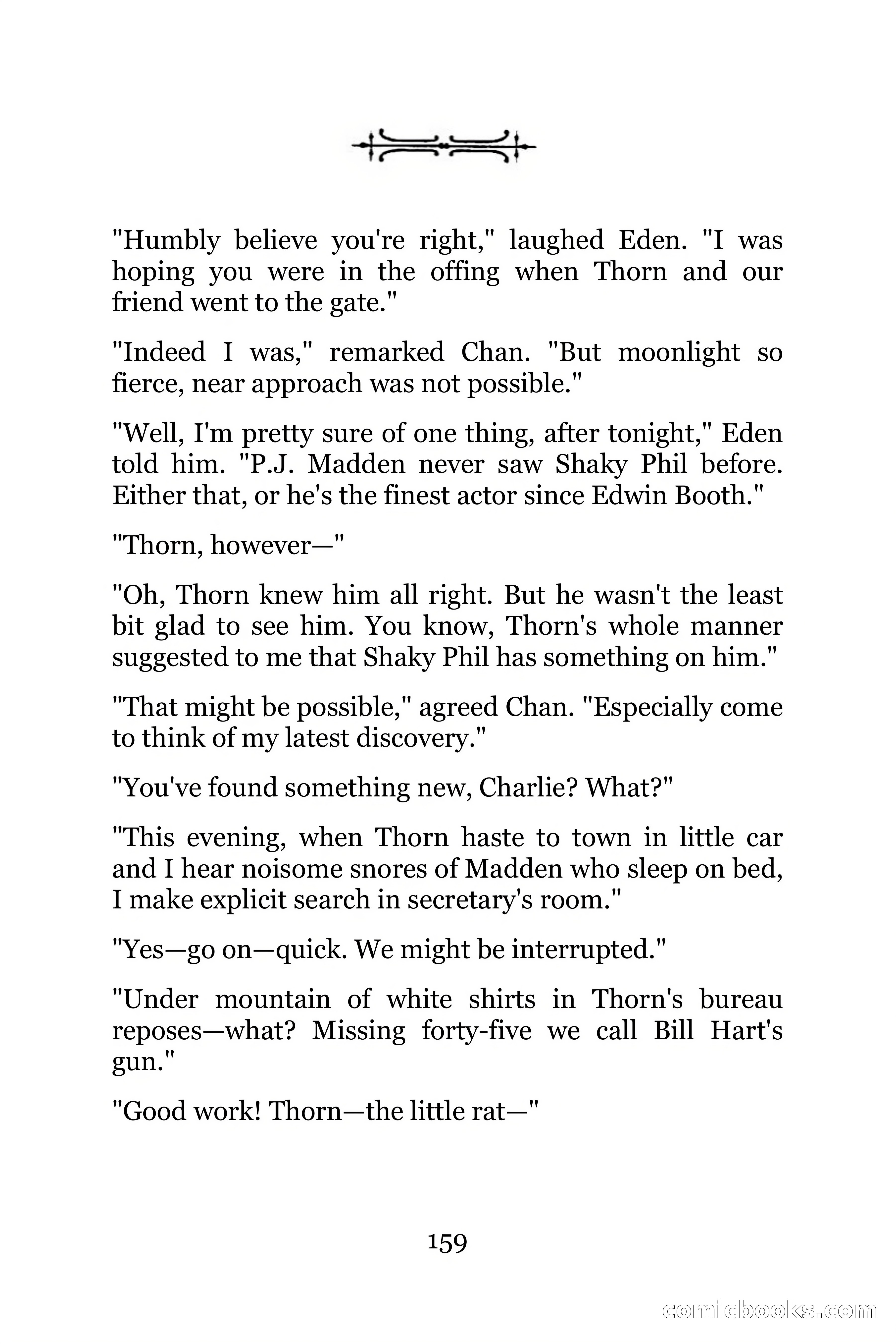 The Chinese Parrot (Charlie Chan Detective Series) — page 159 of 392