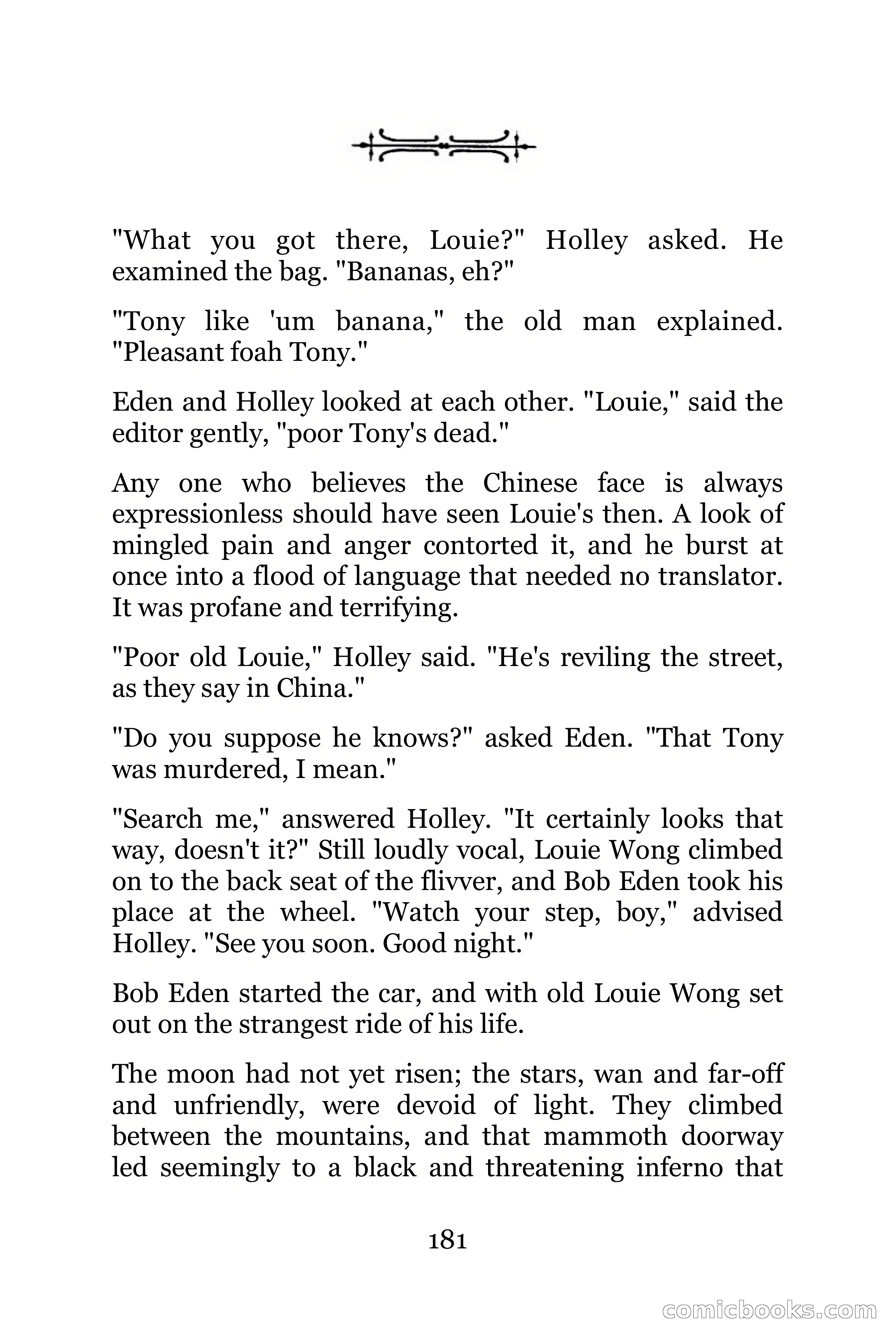 The Chinese Parrot (Charlie Chan Detective Series) — page 181 of 392
