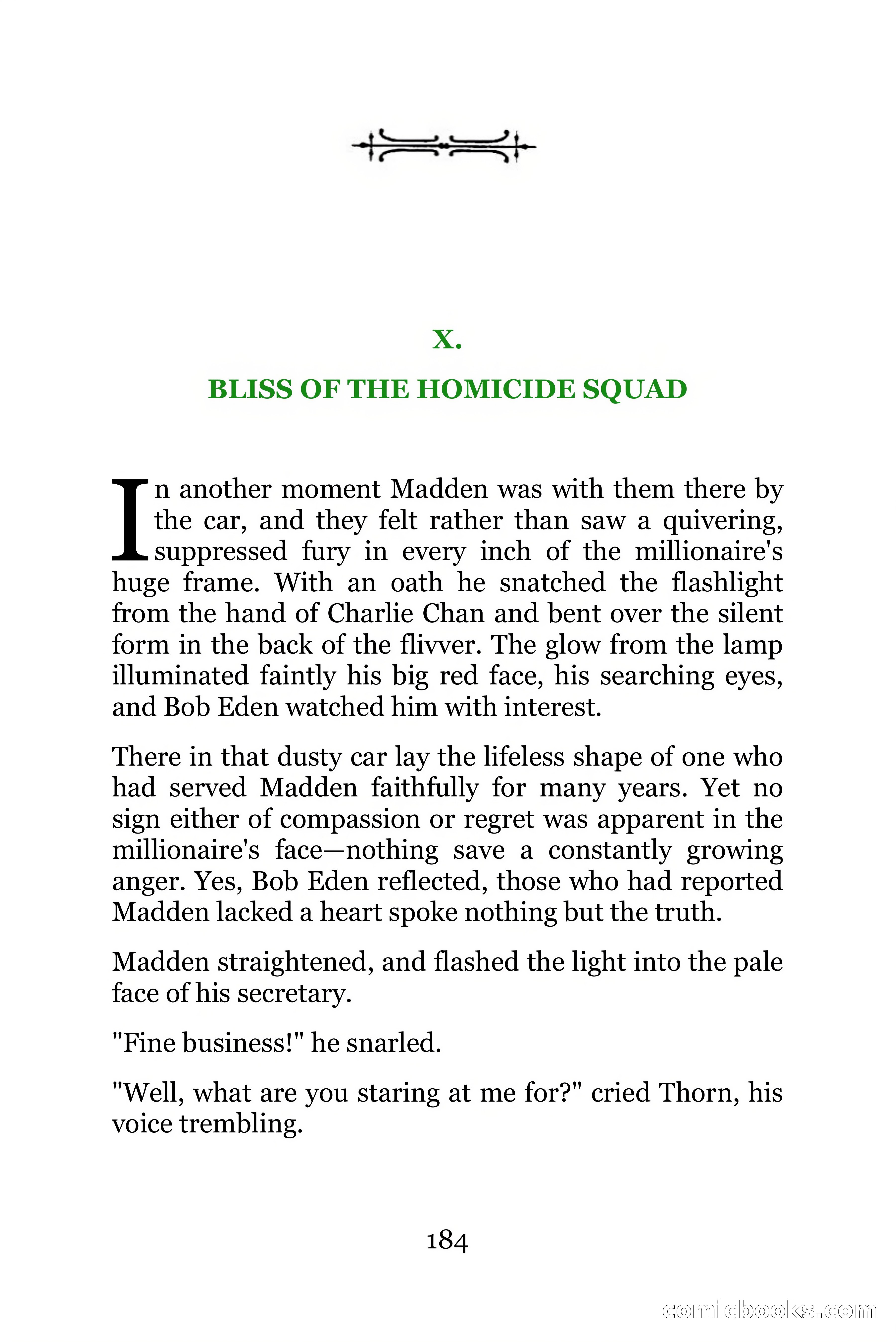 The Chinese Parrot (Charlie Chan Detective Series) — page 184 of 392