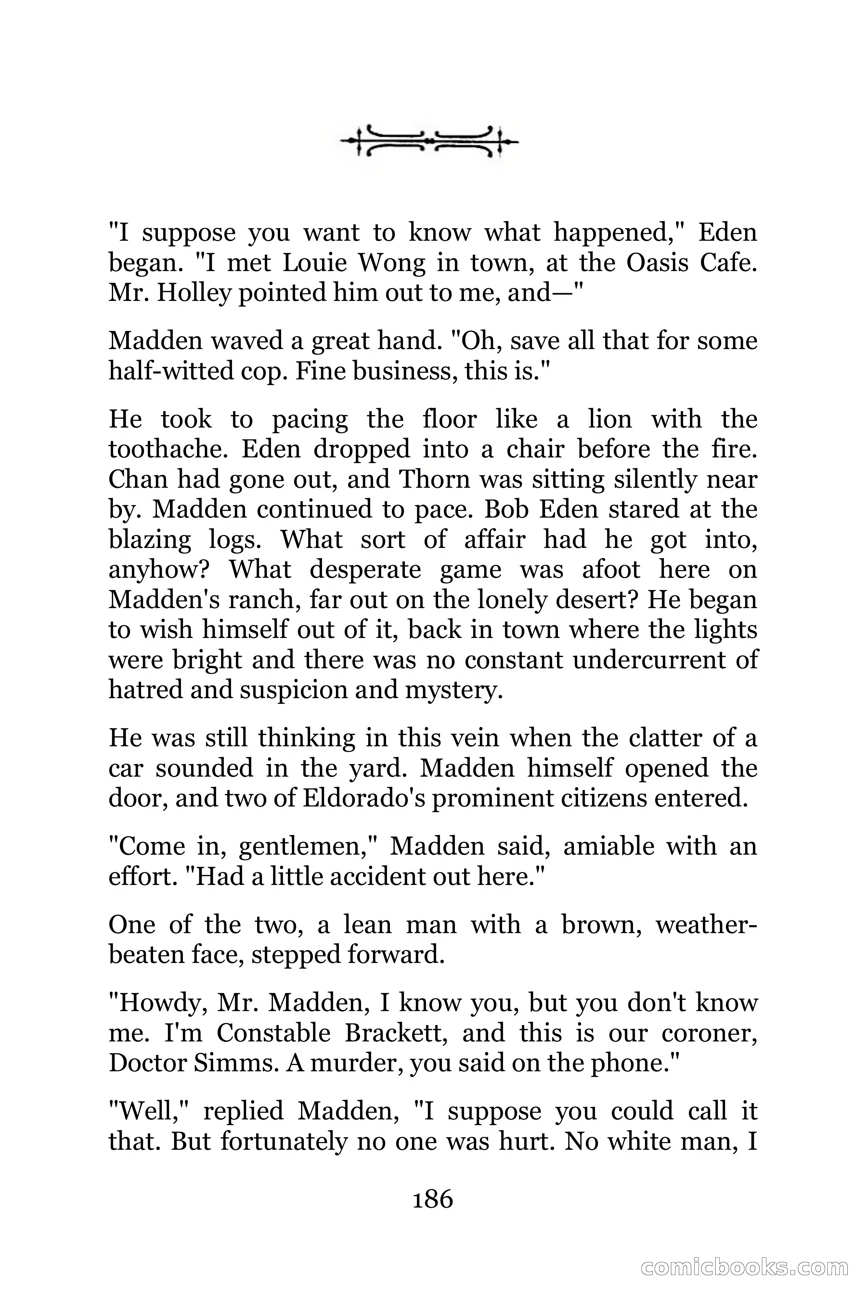 The Chinese Parrot (Charlie Chan Detective Series) — page 186 of 392