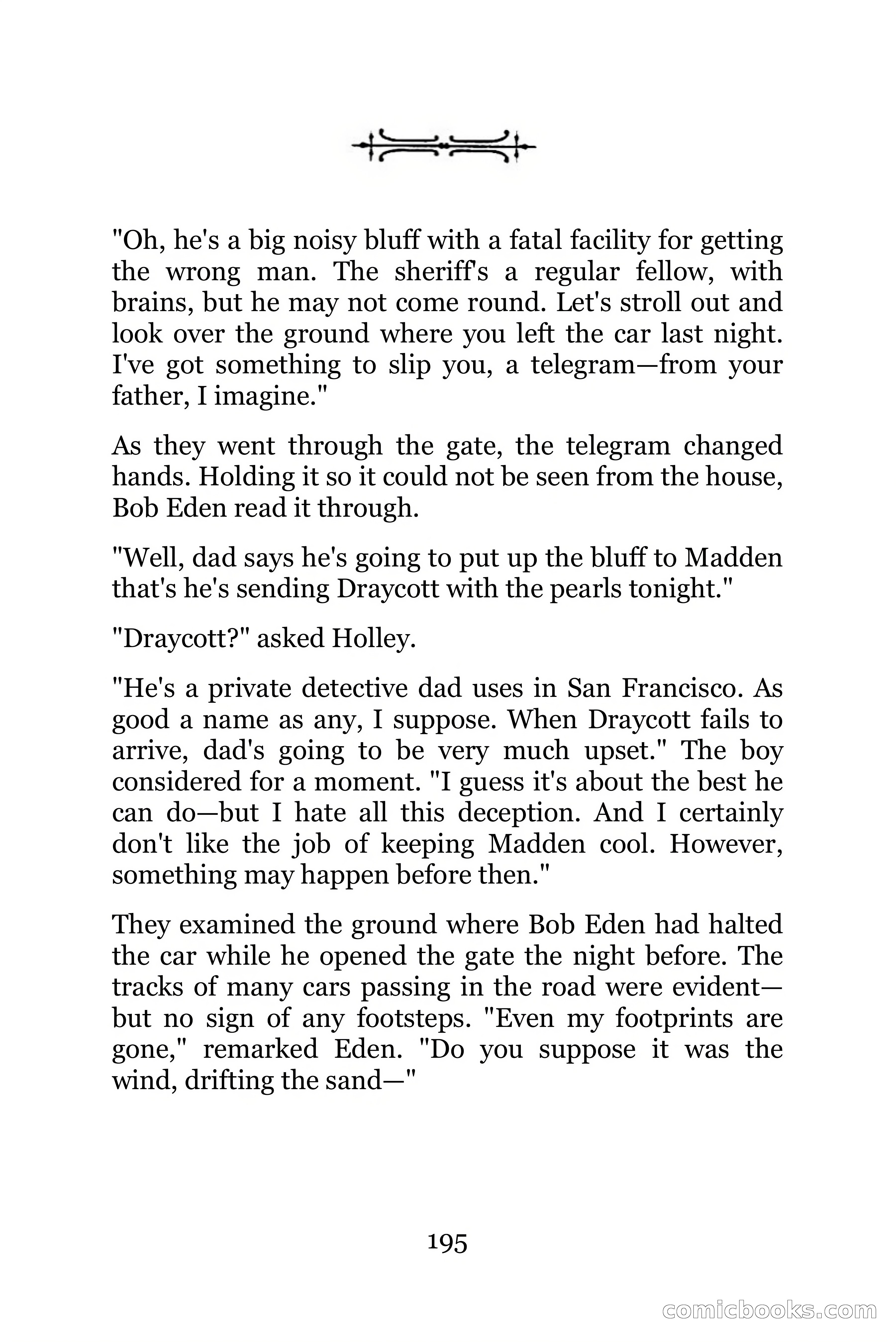The Chinese Parrot (Charlie Chan Detective Series) — page 195 of 392