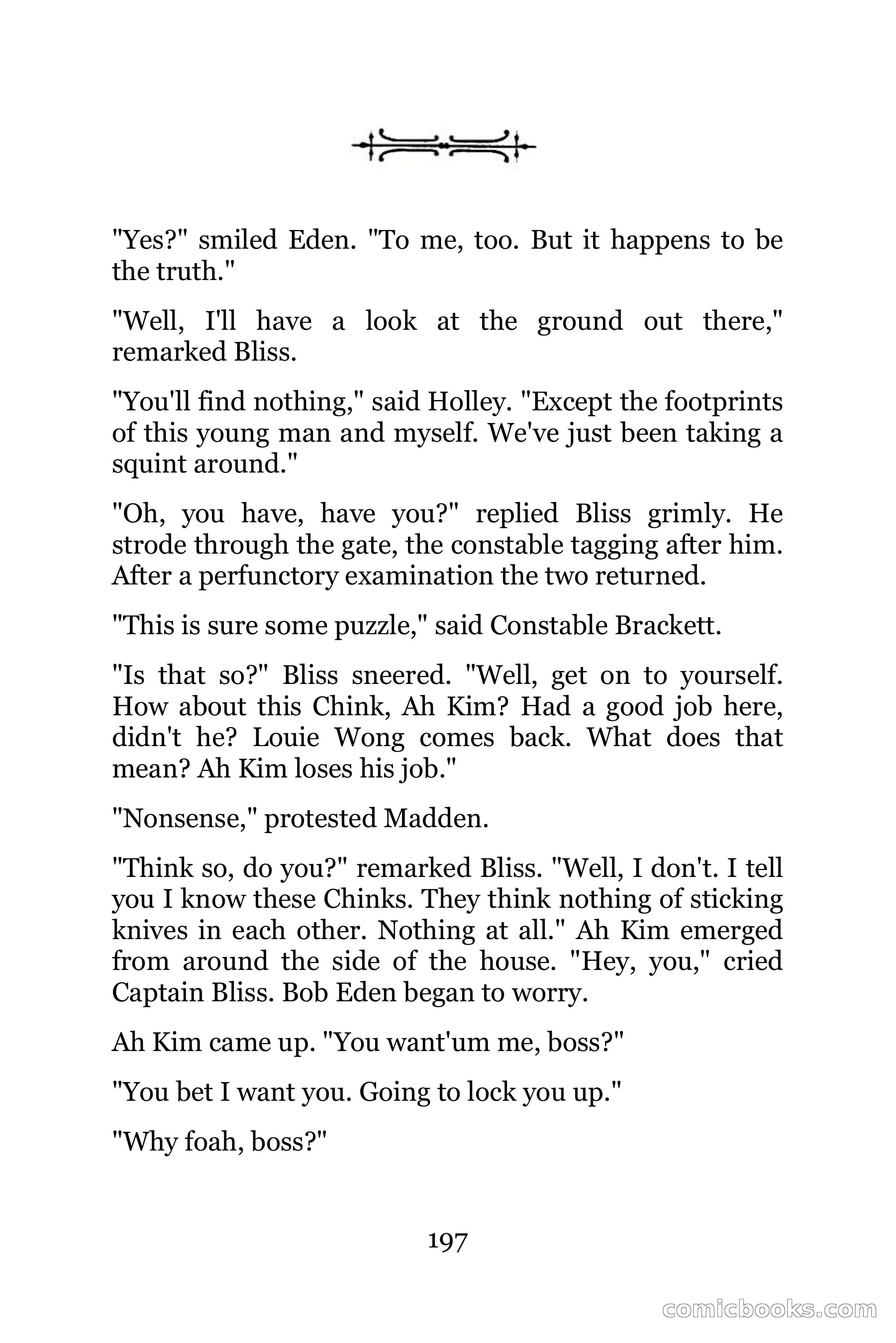 The Chinese Parrot (Charlie Chan Detective Series) — page 197 of 392