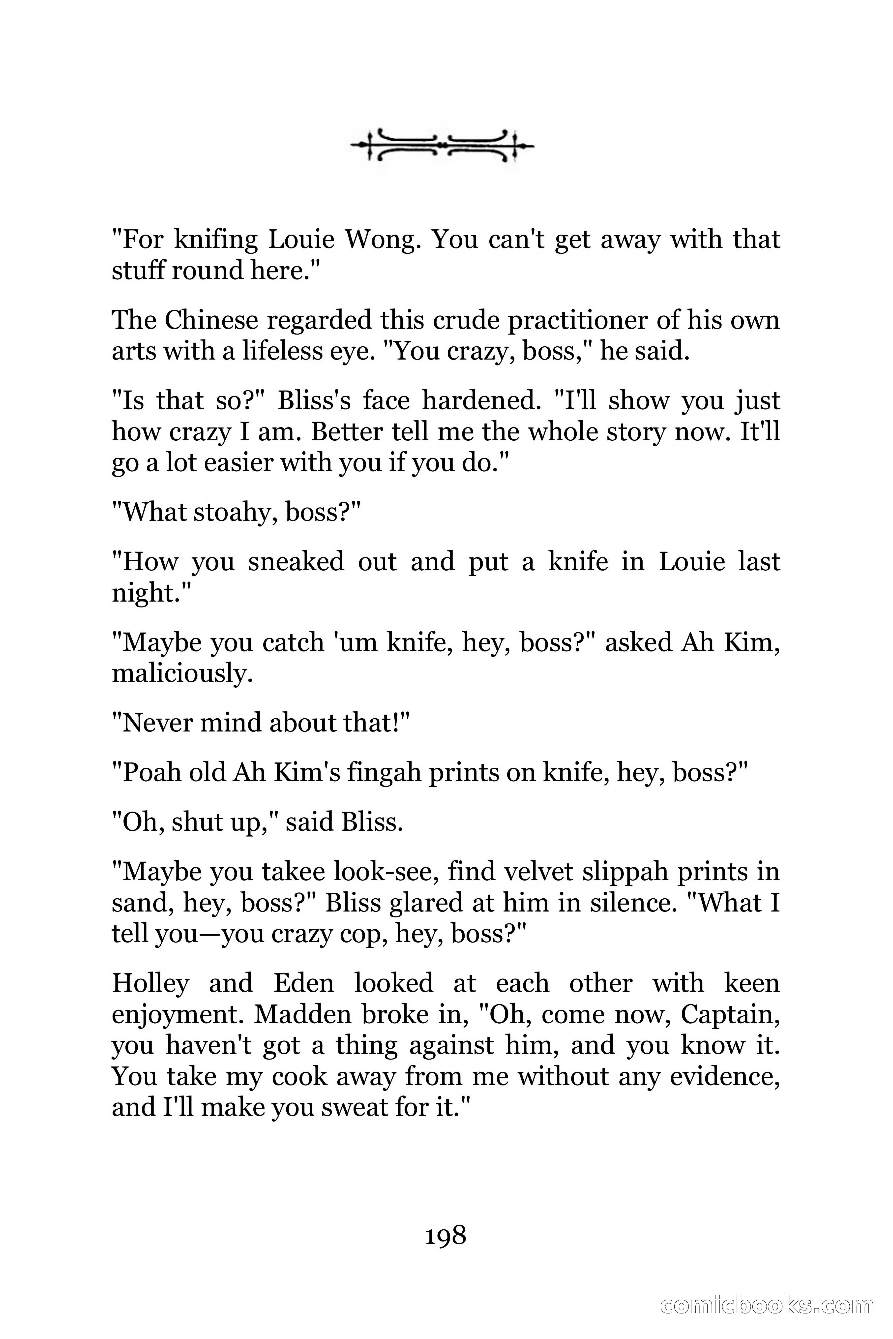 The Chinese Parrot (Charlie Chan Detective Series) — page 198 of 392