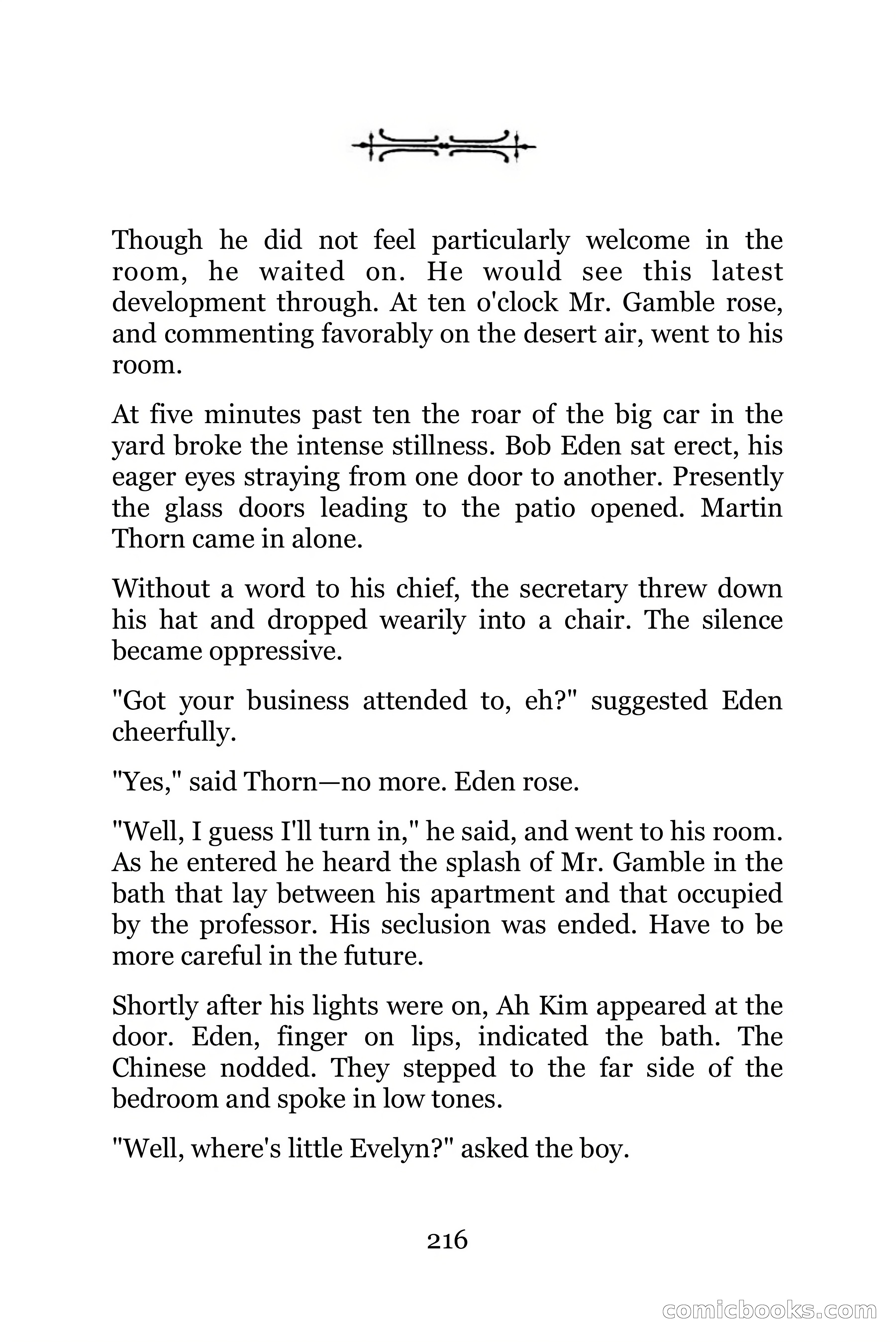 The Chinese Parrot (Charlie Chan Detective Series) — page 216 of 392