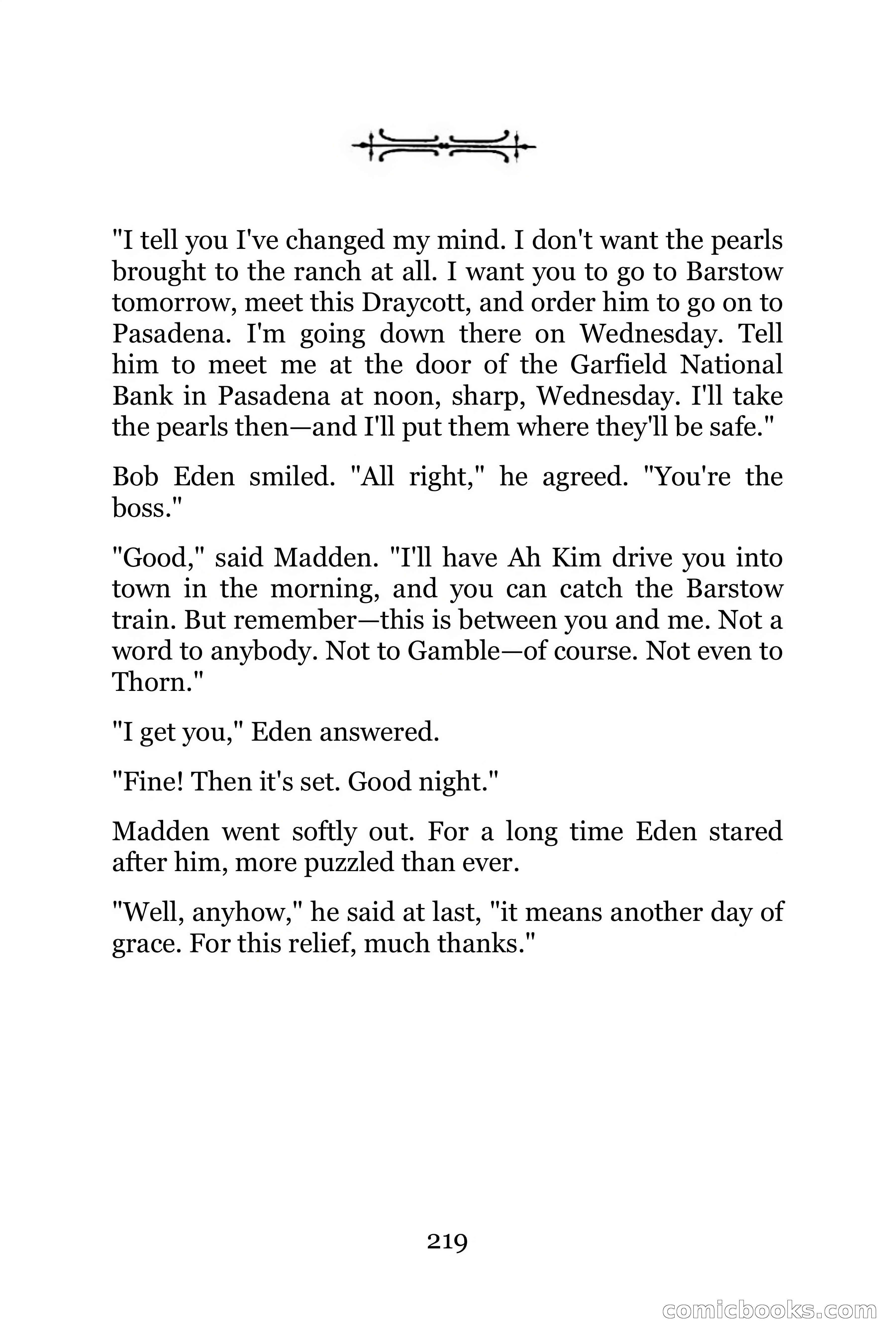 The Chinese Parrot (Charlie Chan Detective Series) — page 219 of 392
