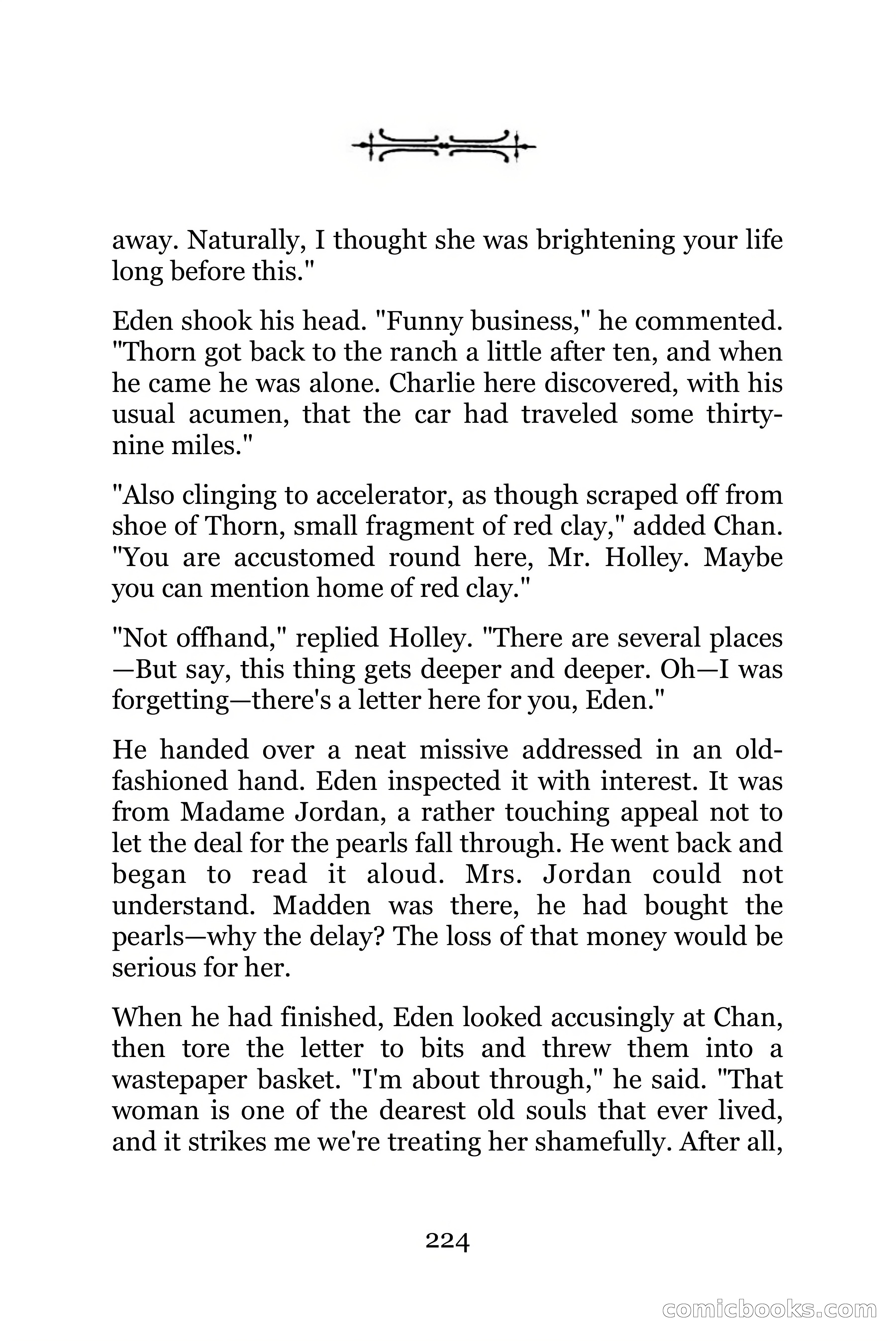 The Chinese Parrot (Charlie Chan Detective Series) — page 224 of 392