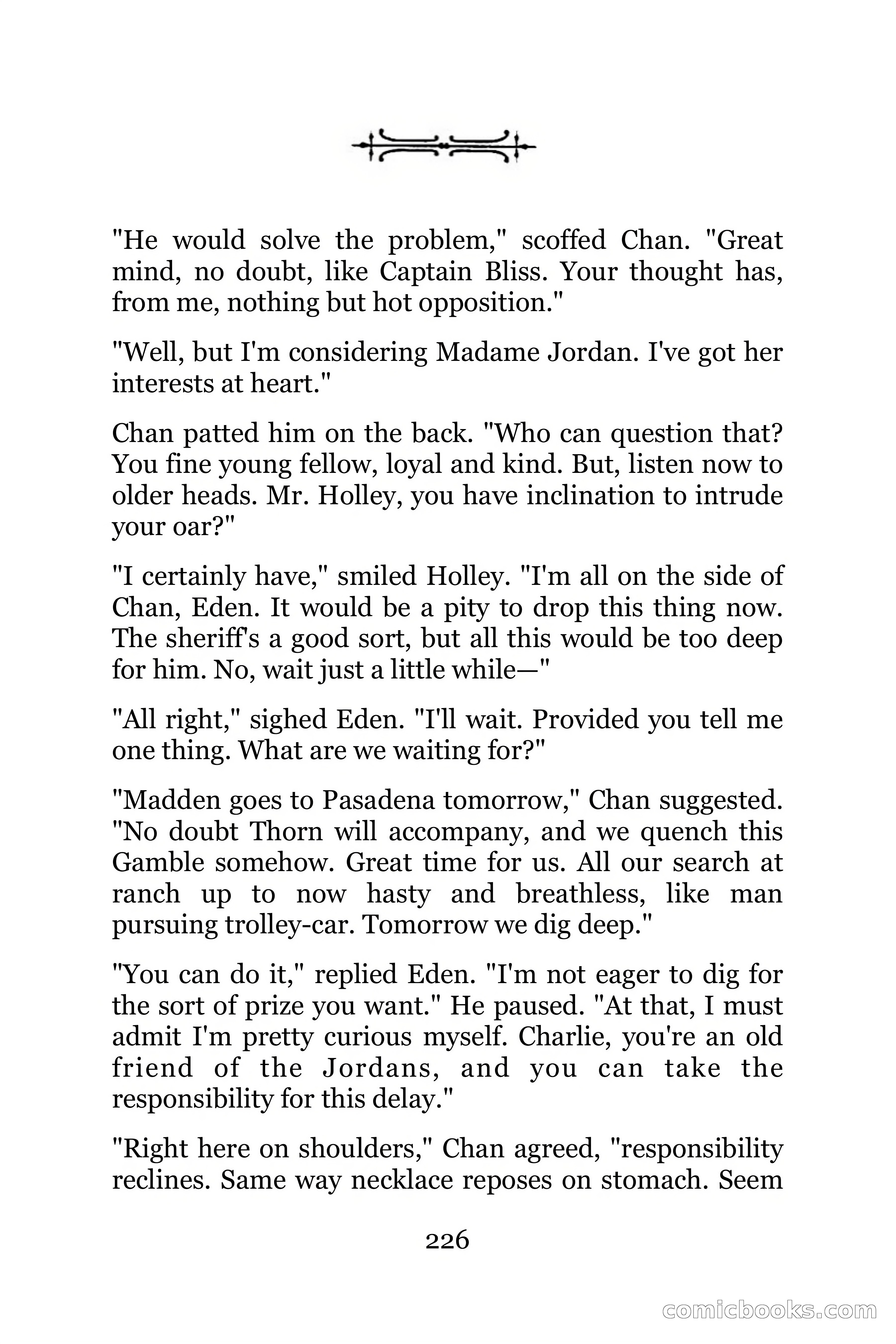 The Chinese Parrot (Charlie Chan Detective Series) — page 226 of 392