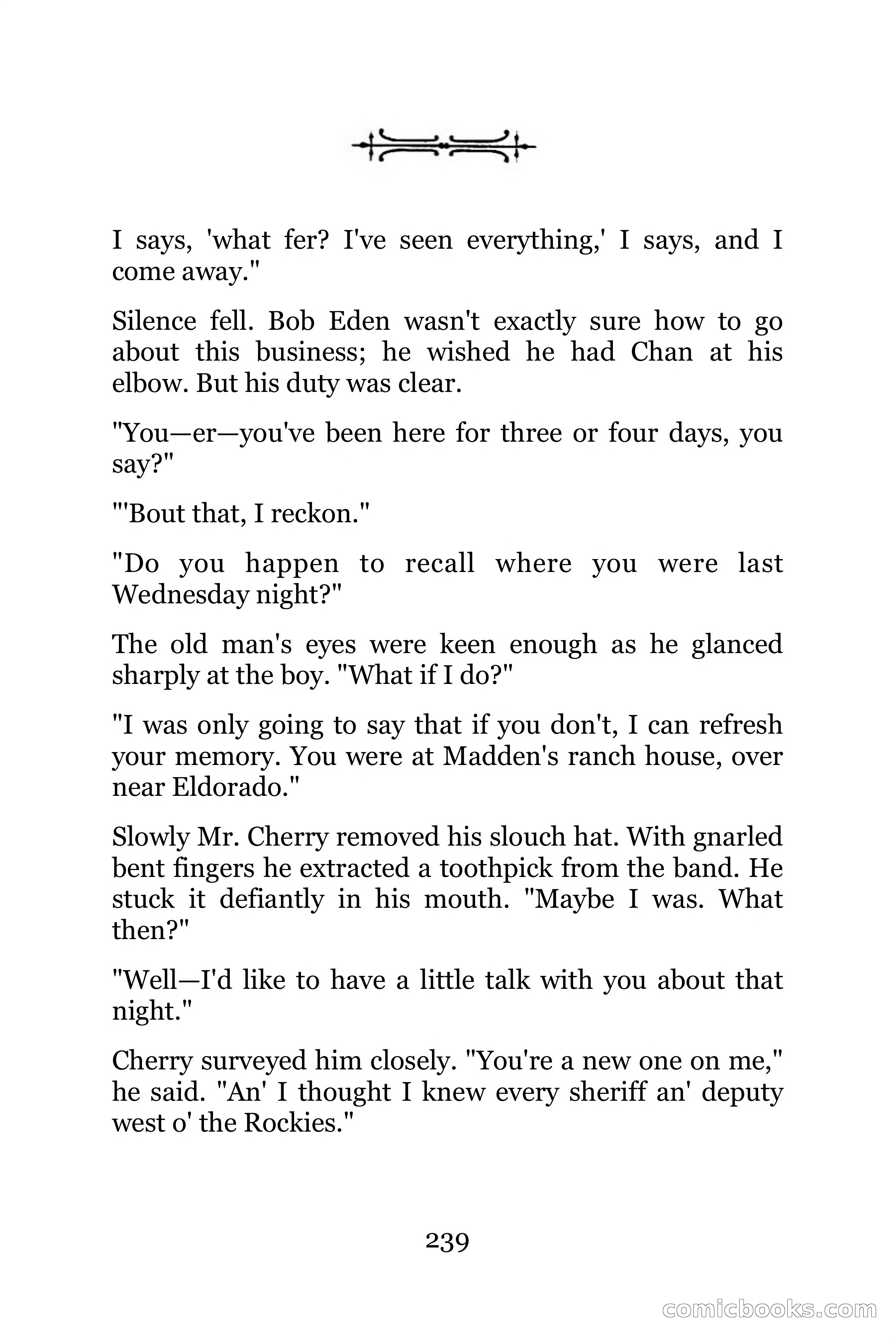The Chinese Parrot (Charlie Chan Detective Series) — page 239 of 392